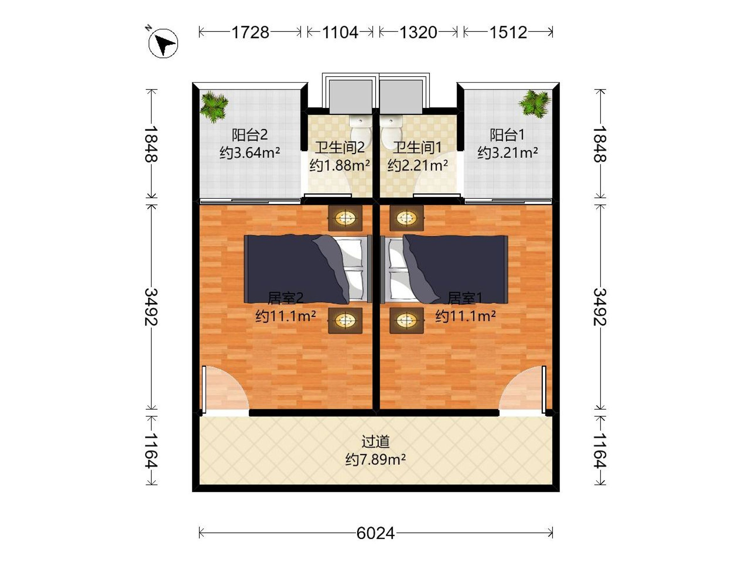 一品东门雅园户型图