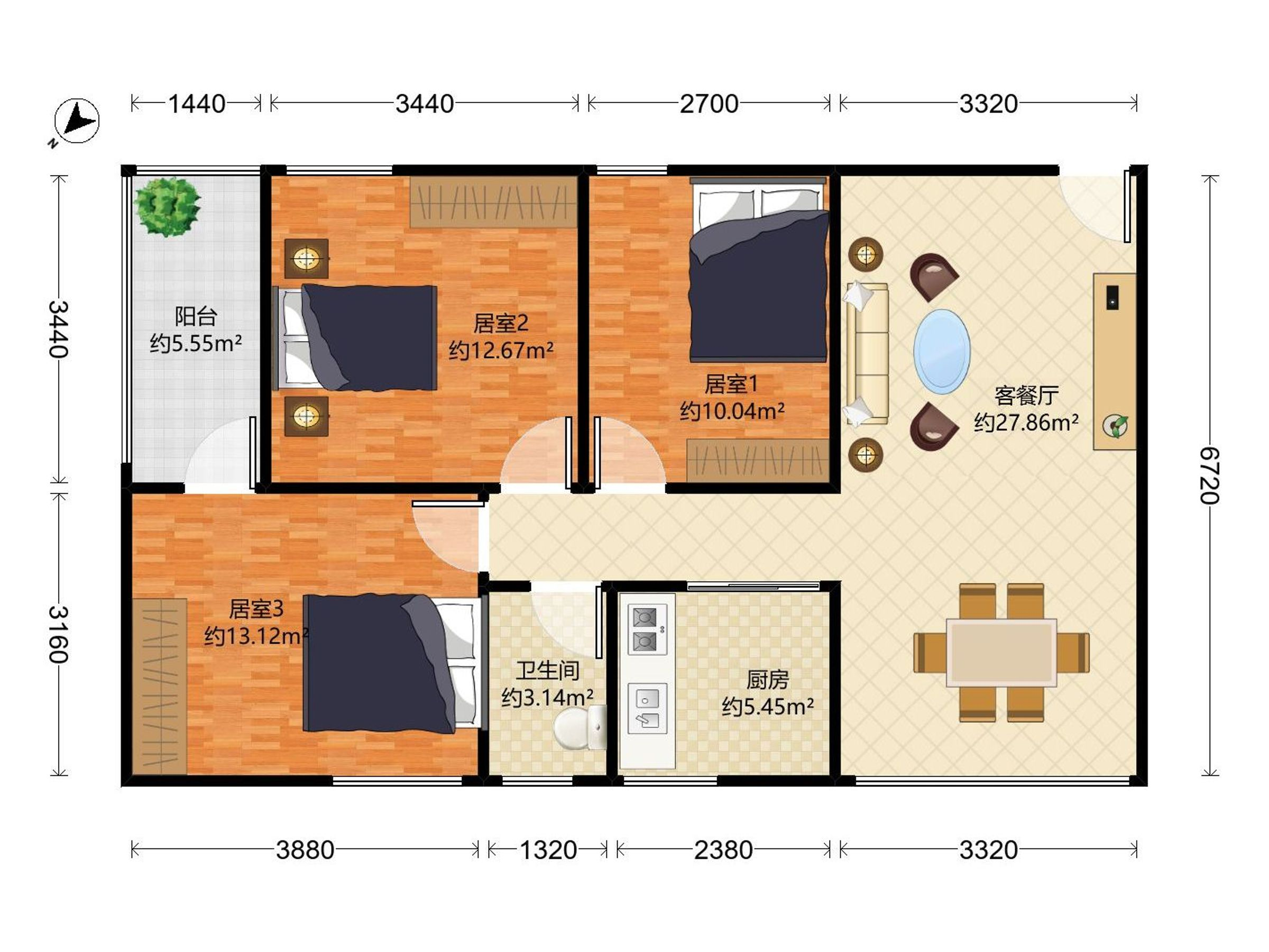 灵芝新村19区户型图