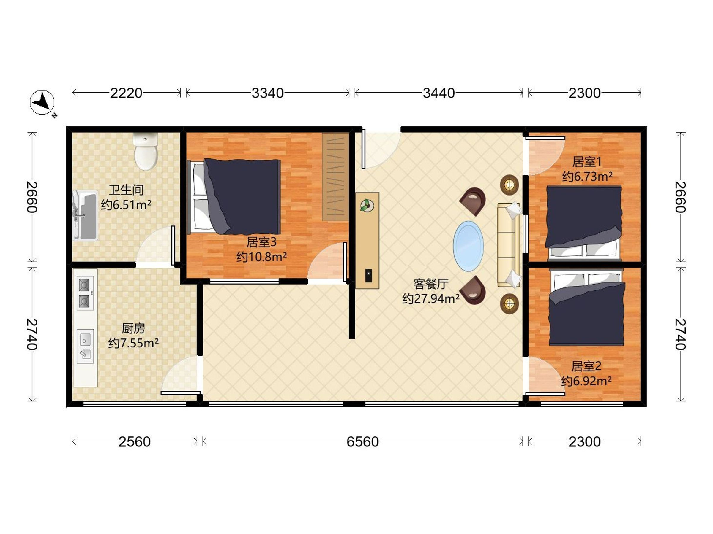 宝安45区综合楼户型图