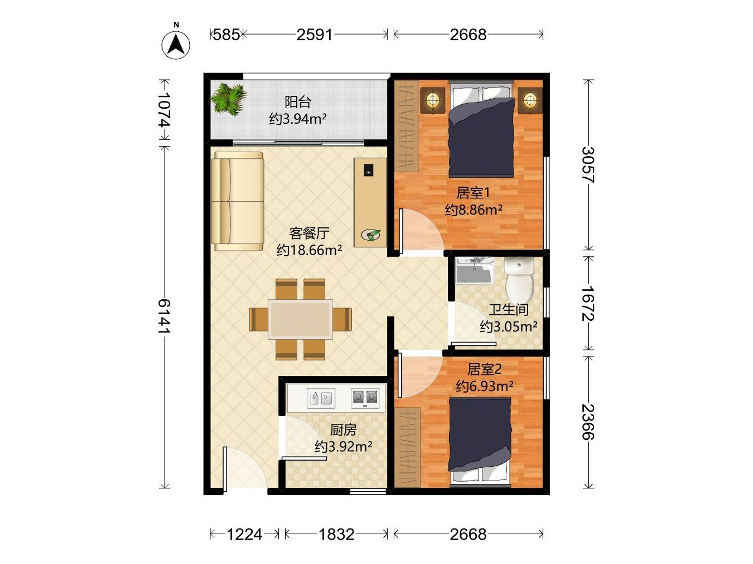 哈尔滨大厦户型图