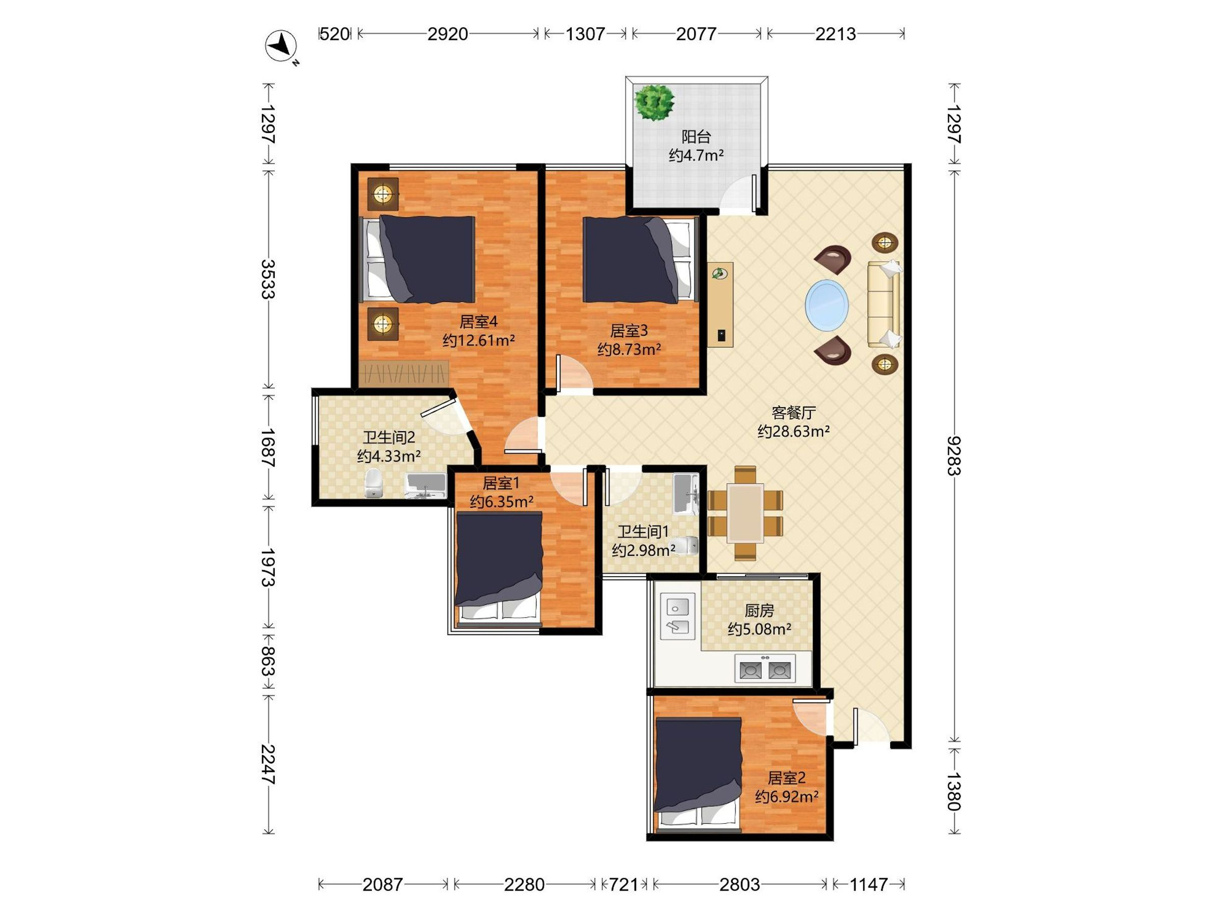 业主诚心出售，价格可谈