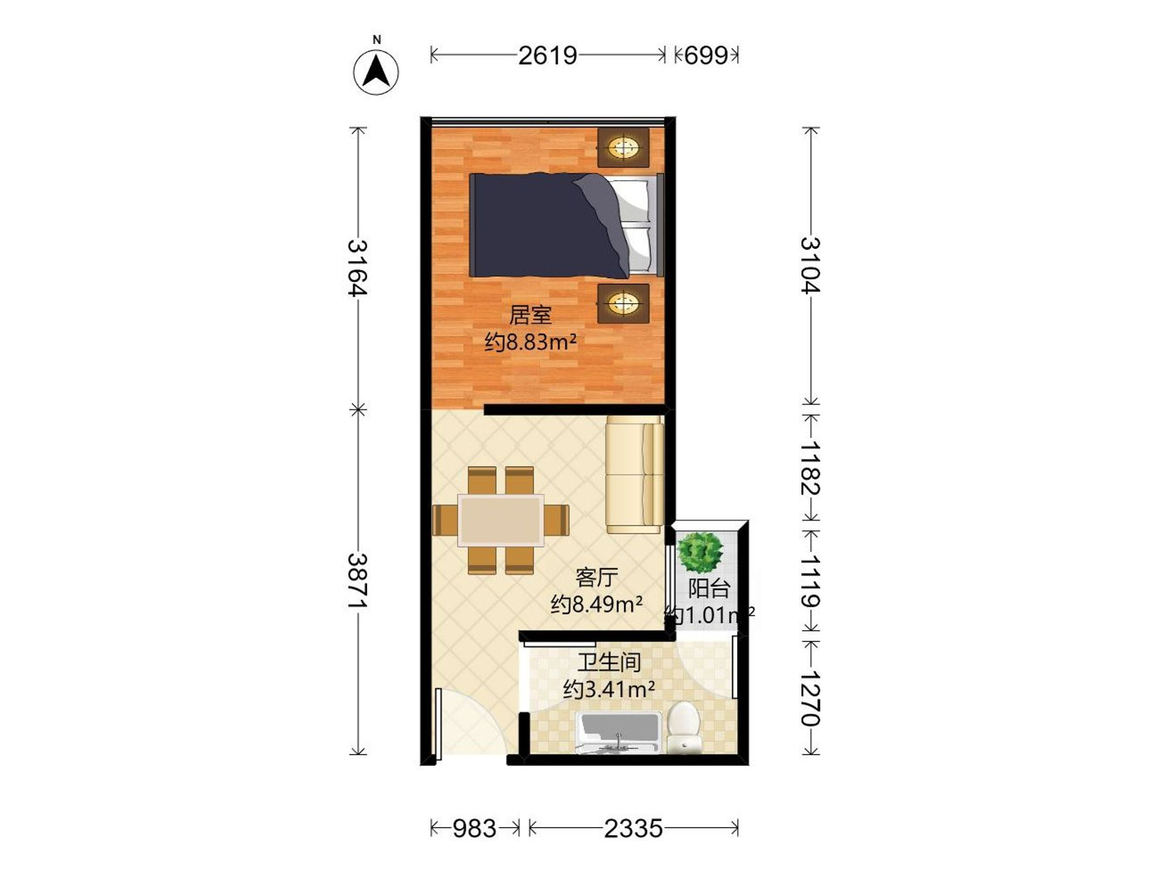 御河堤户型图