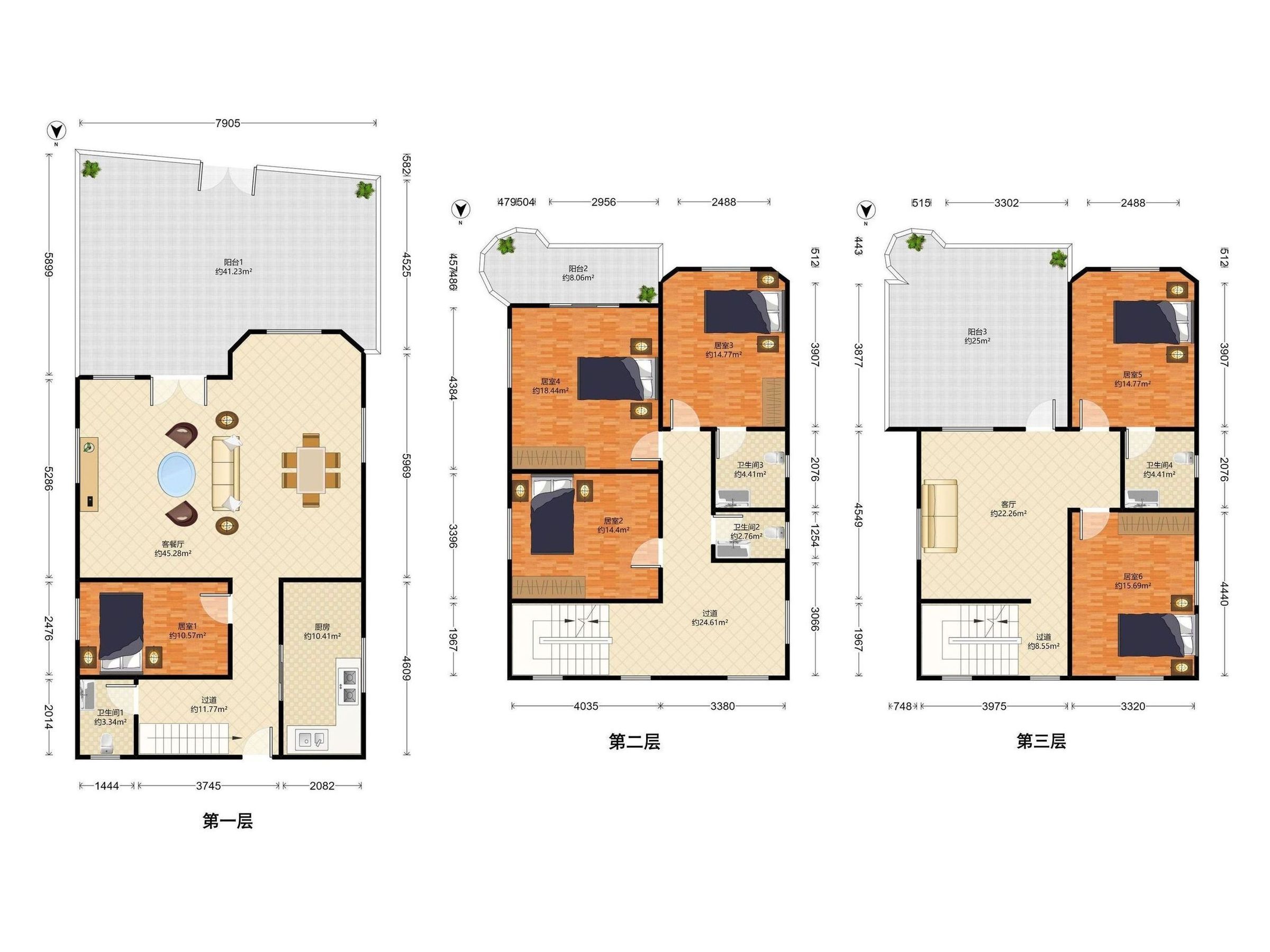港口自建房户型图