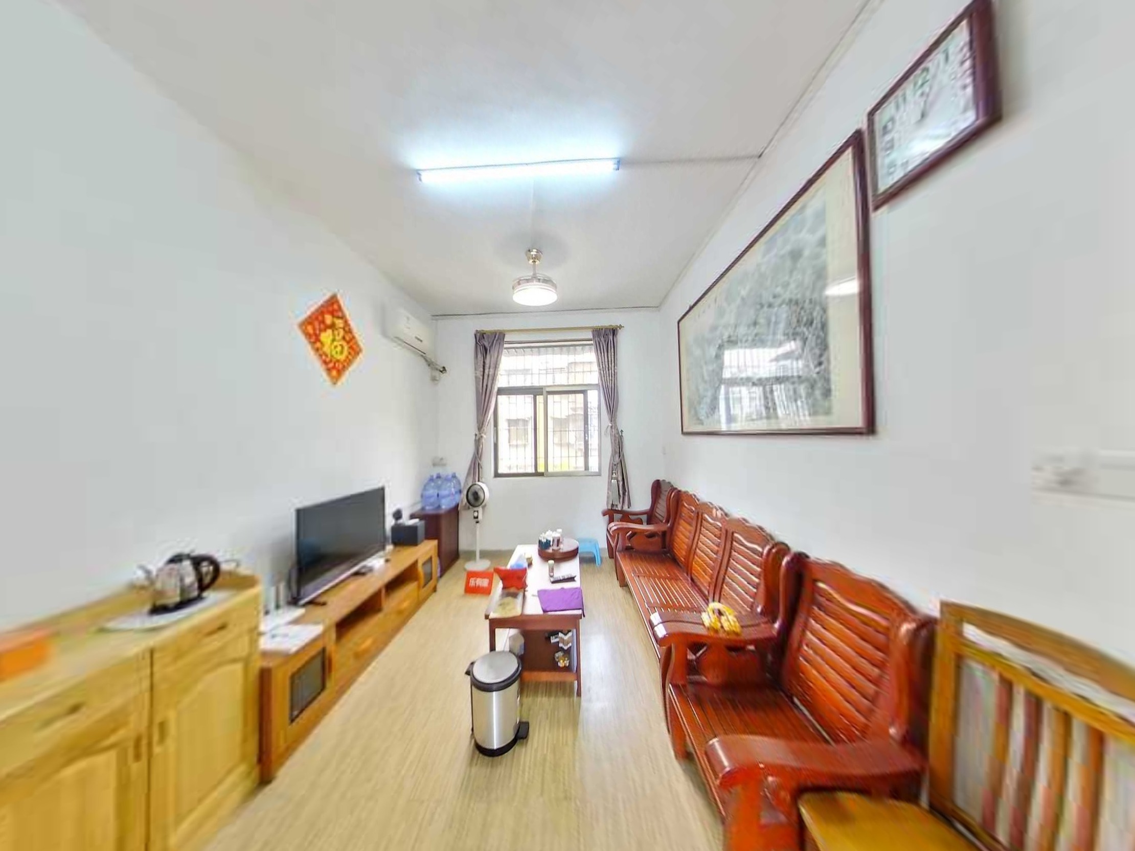 桂园学校旁边，温馨三房，楼层好安静居家好房-中山桂园北路48号租房