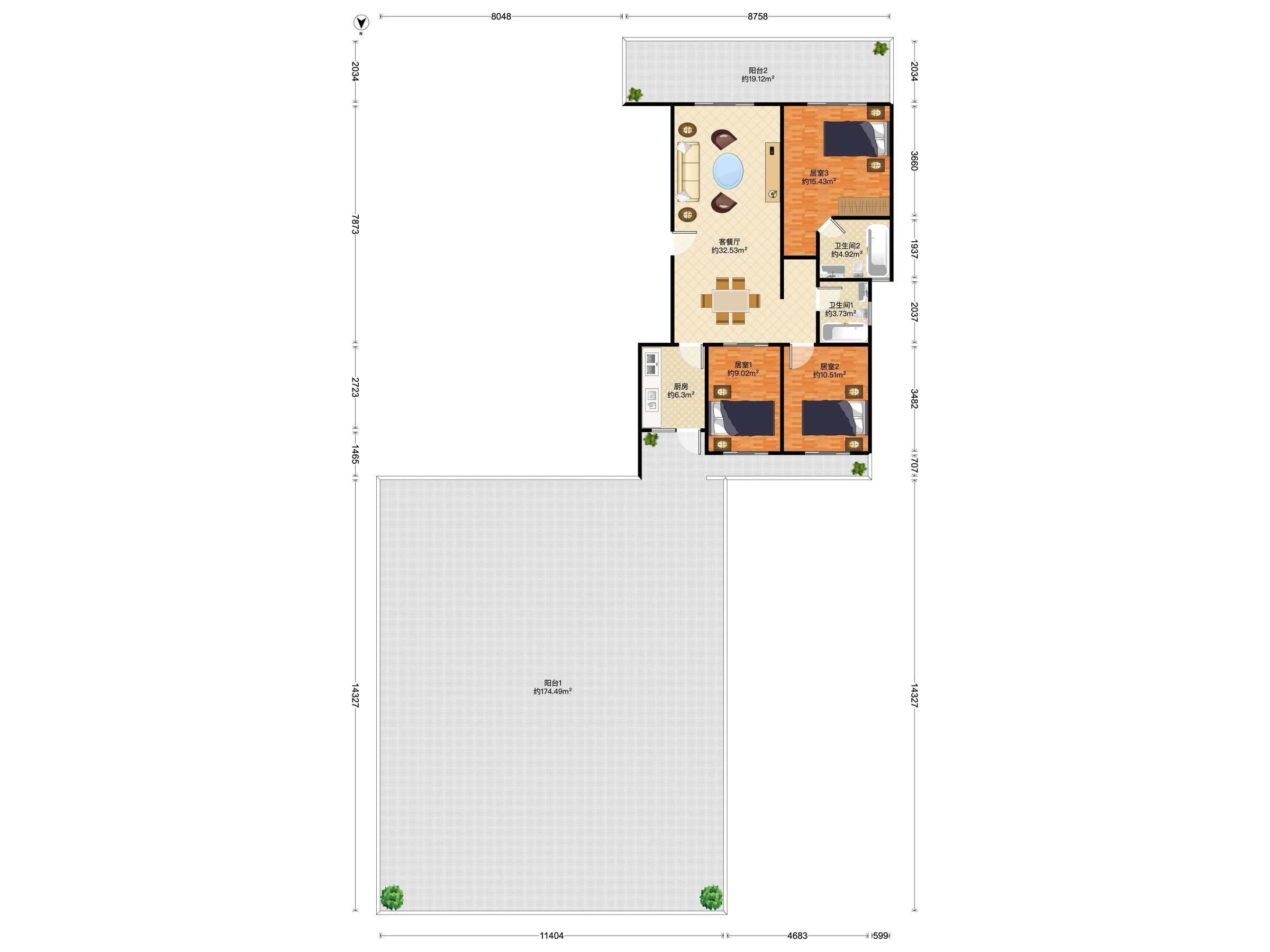 大信新家园二期户型图