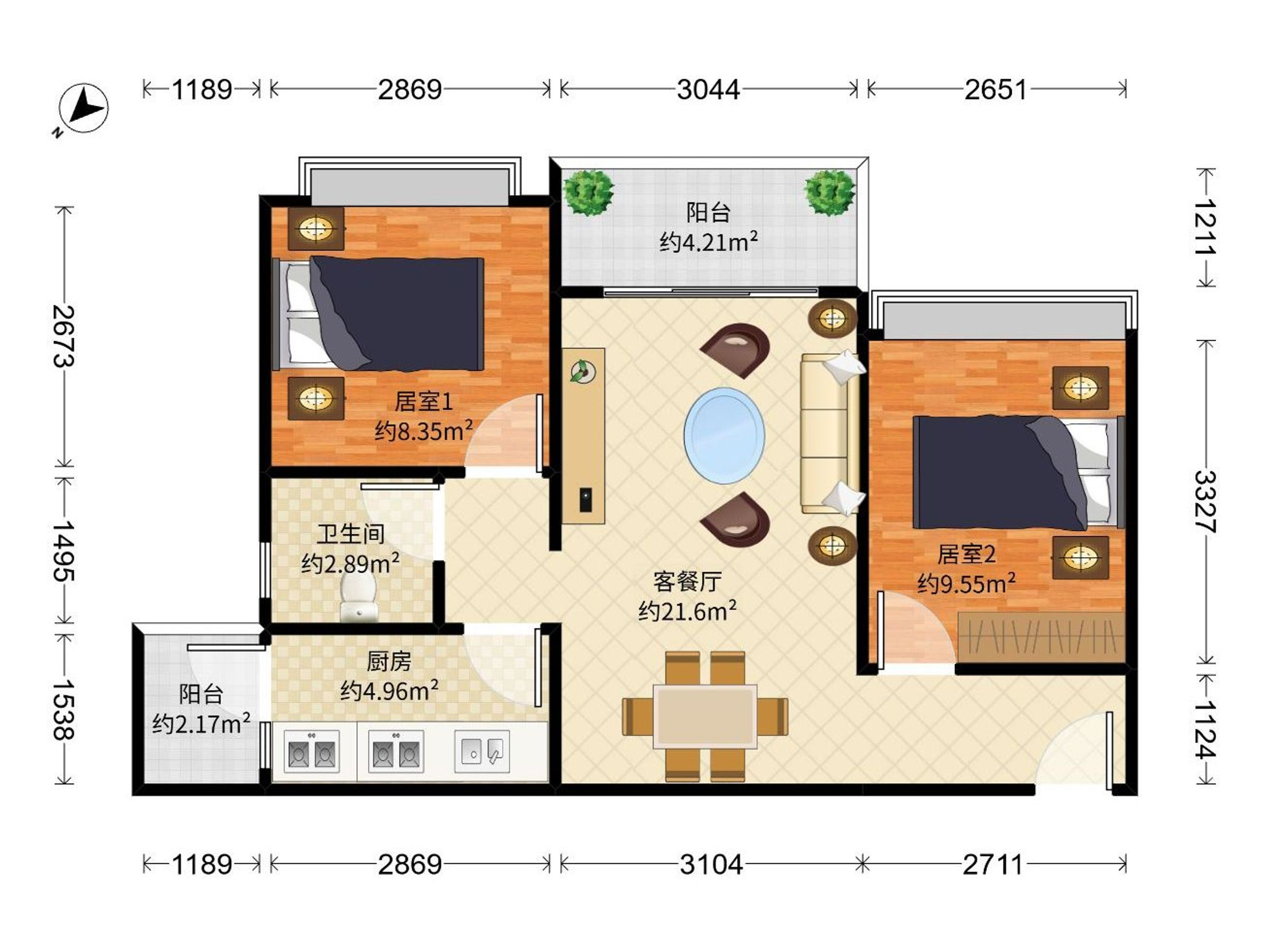 勤诚达正大城悦园户型图