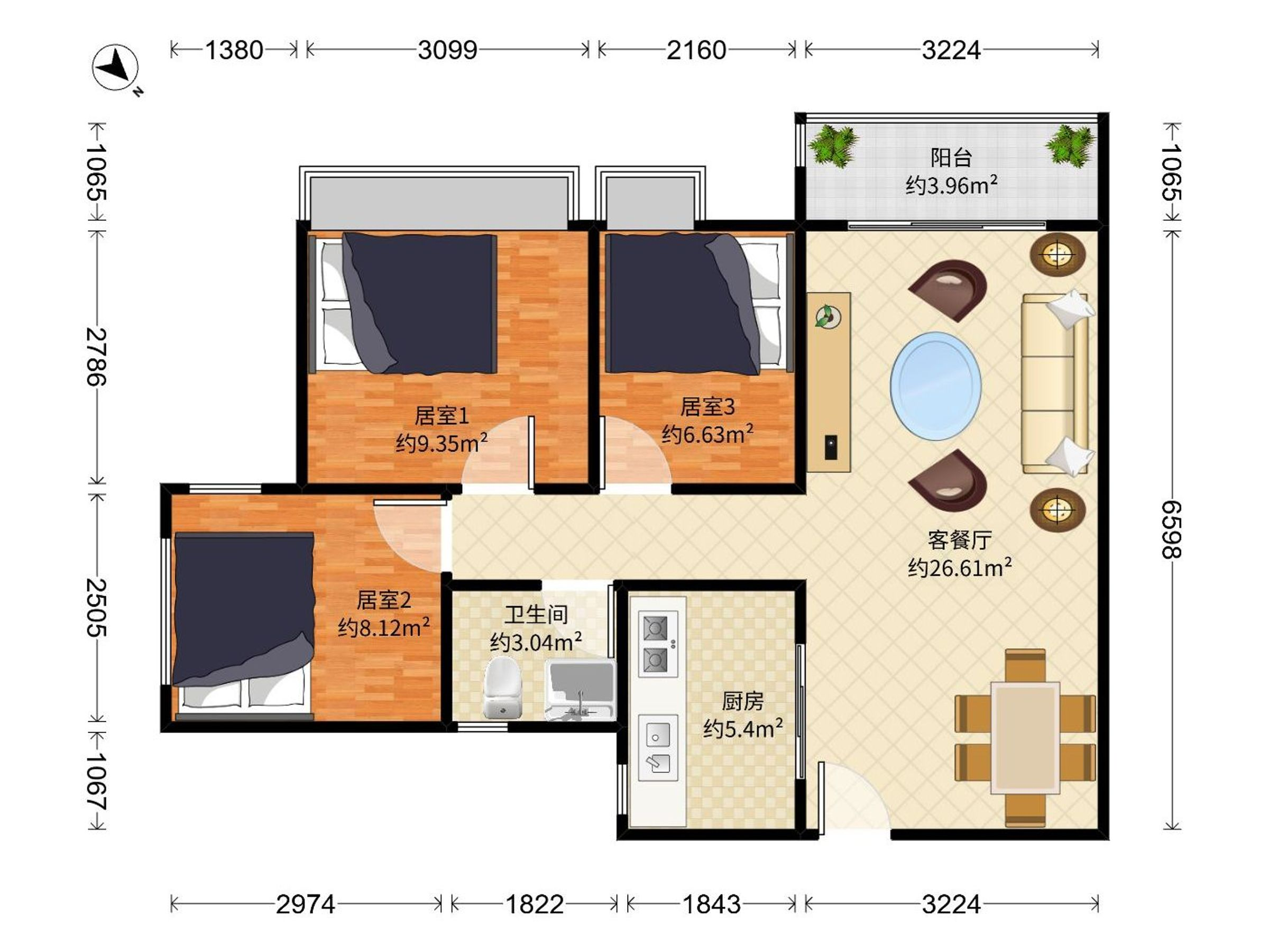 澳林大邸户型图