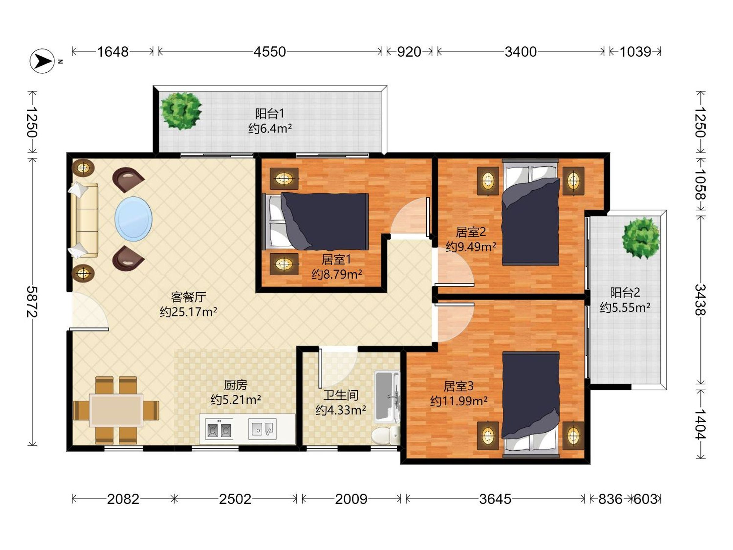 钜建大厦户型图