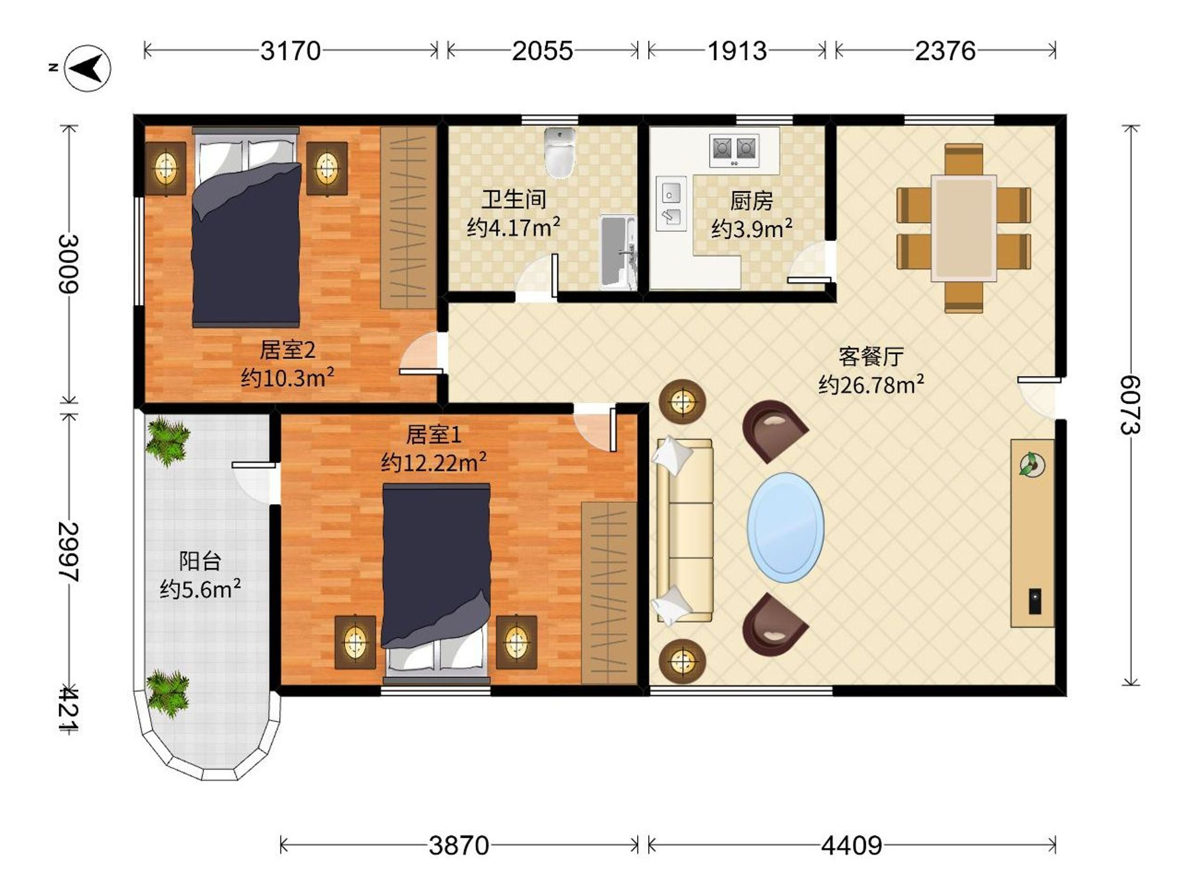 龙珠花园一期户型图