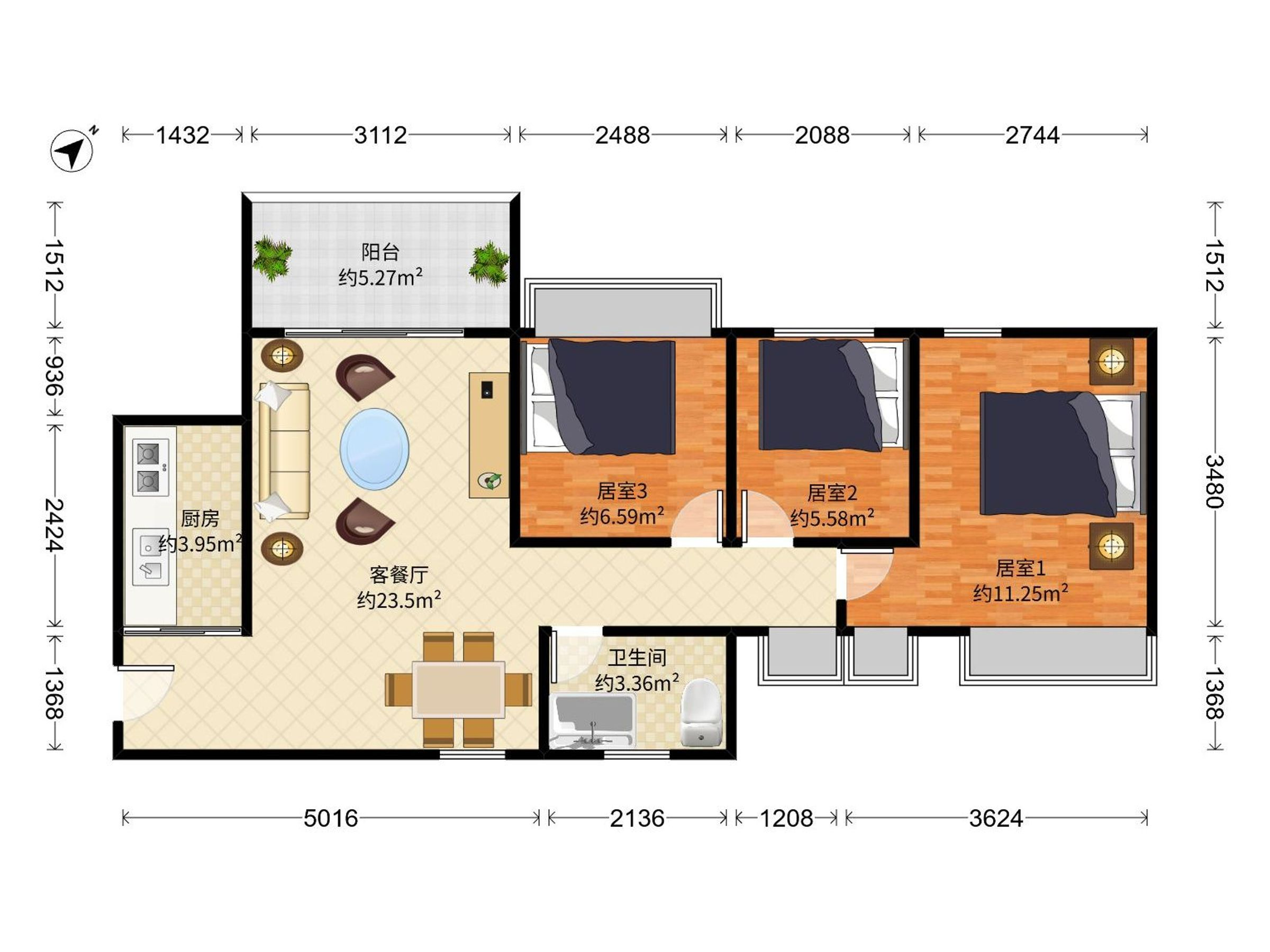 业主诚心出售，看房比较方便