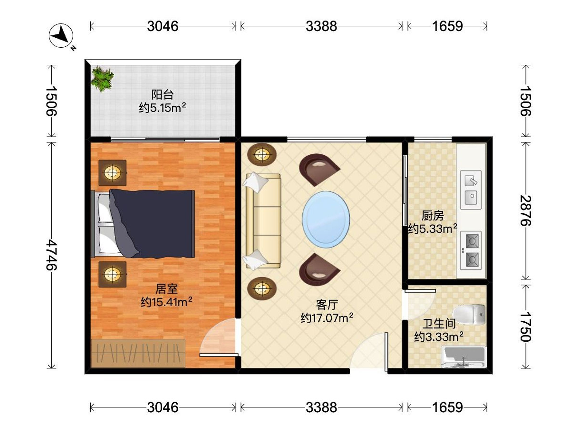 聚景园户型图