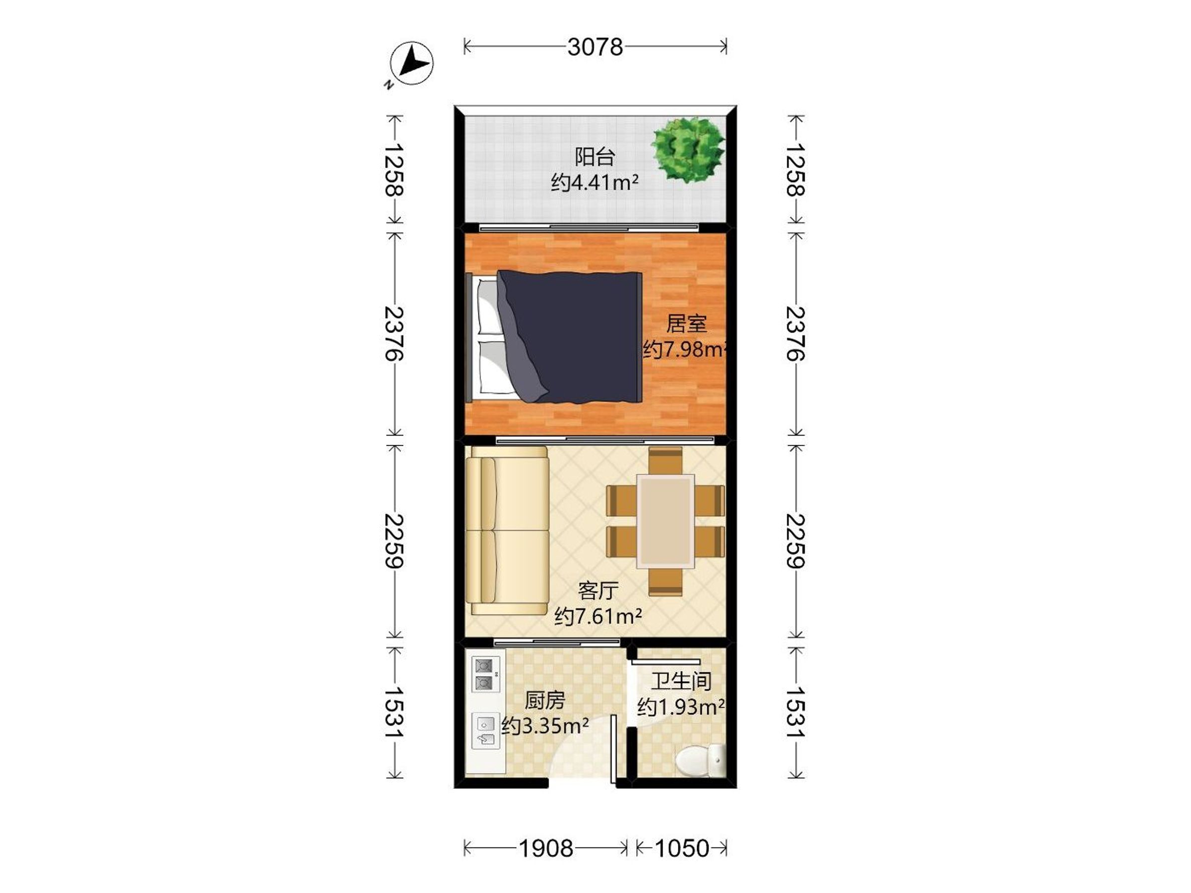 合正锦湖魅力城户型图