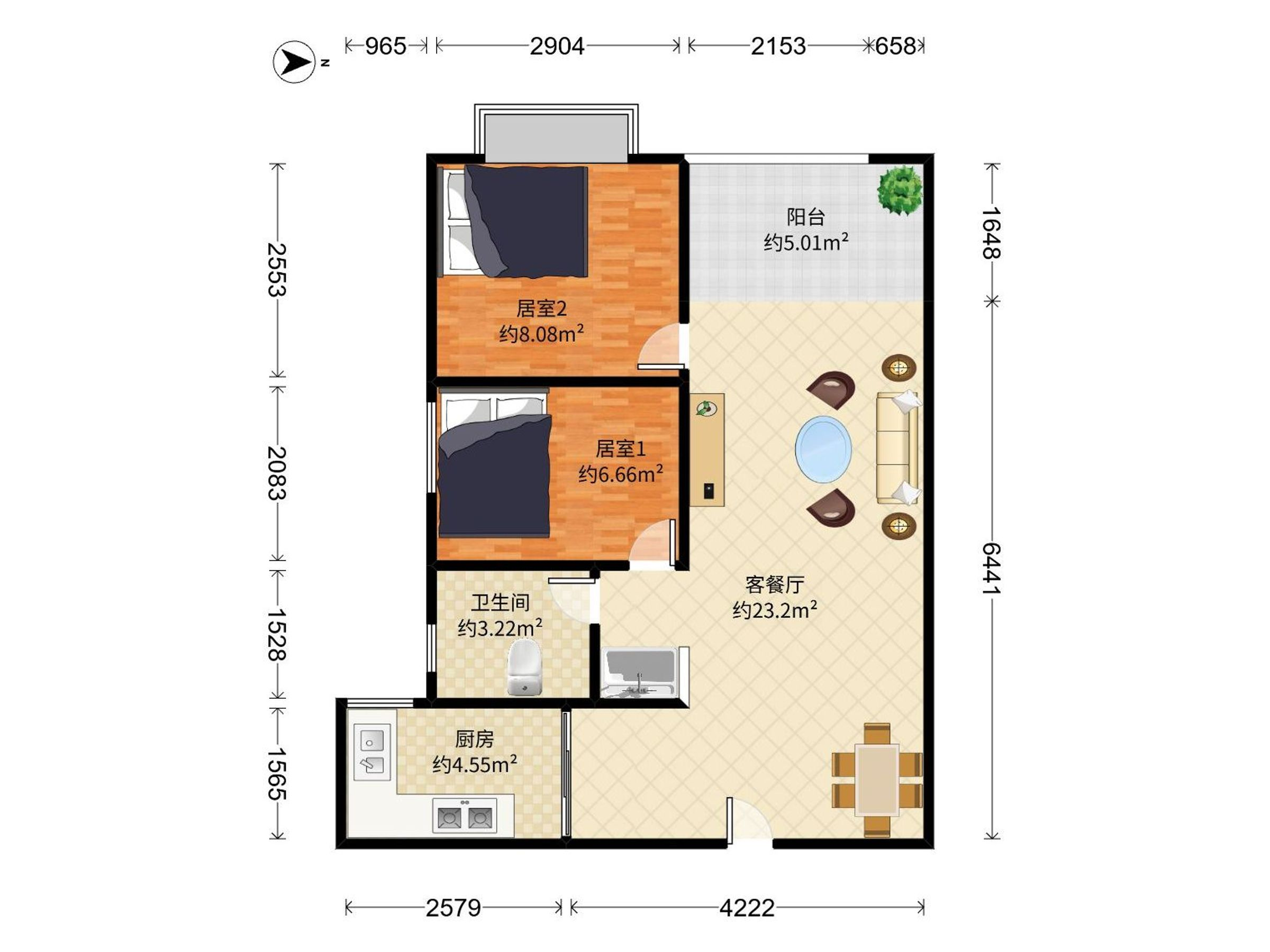 凤凰公馆户型图