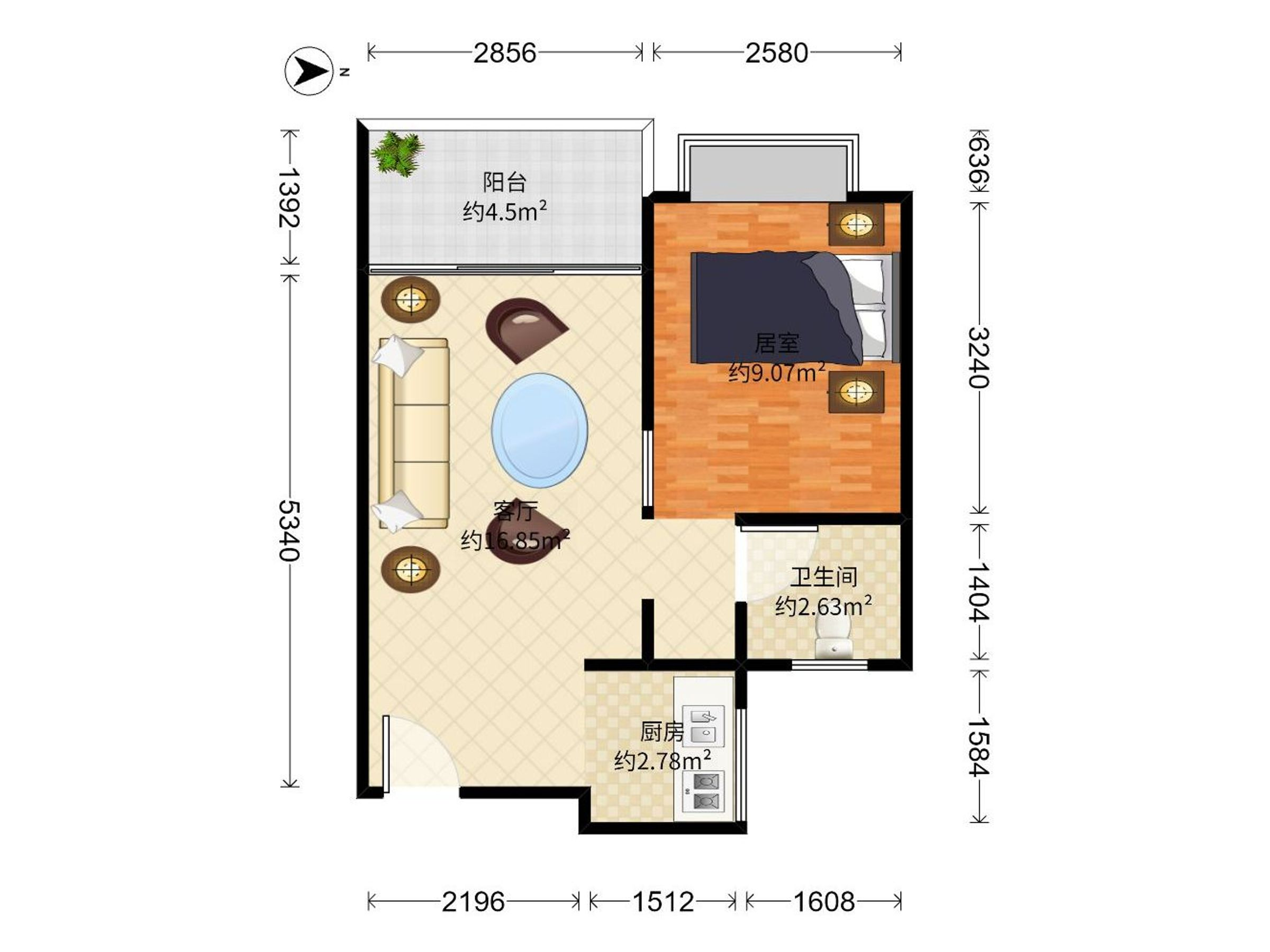 金色假日名苑户型图