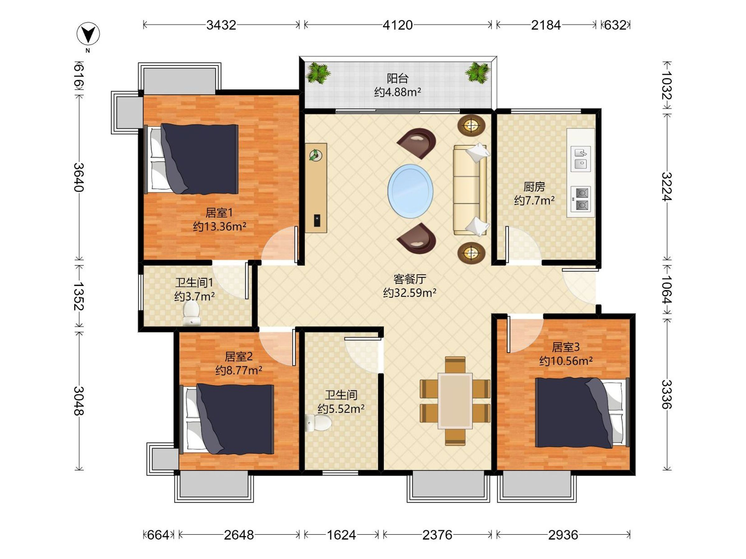 福瑞阁户型图