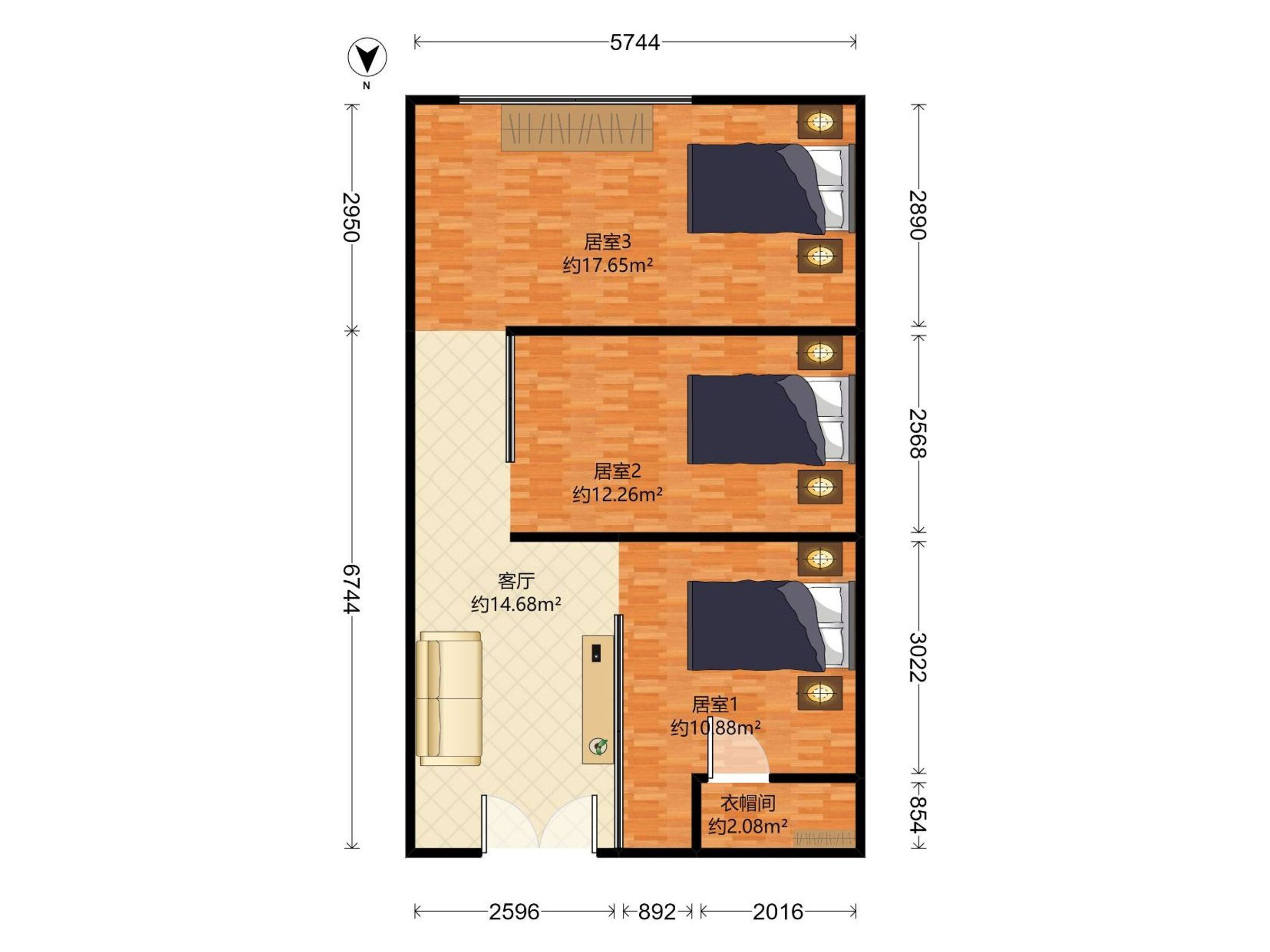 阳光高尔夫大厦户型图