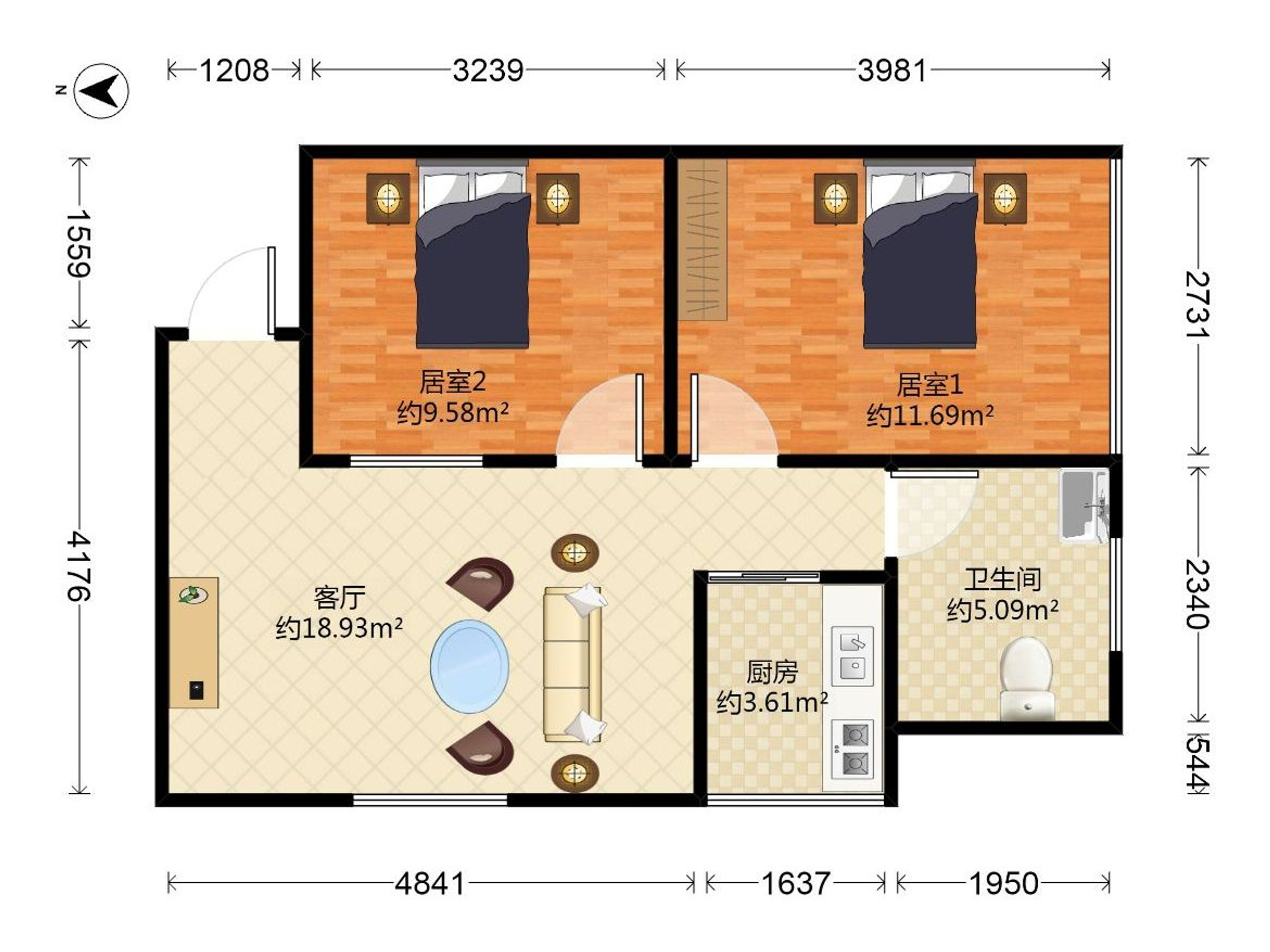 海鹰大厦户型图
