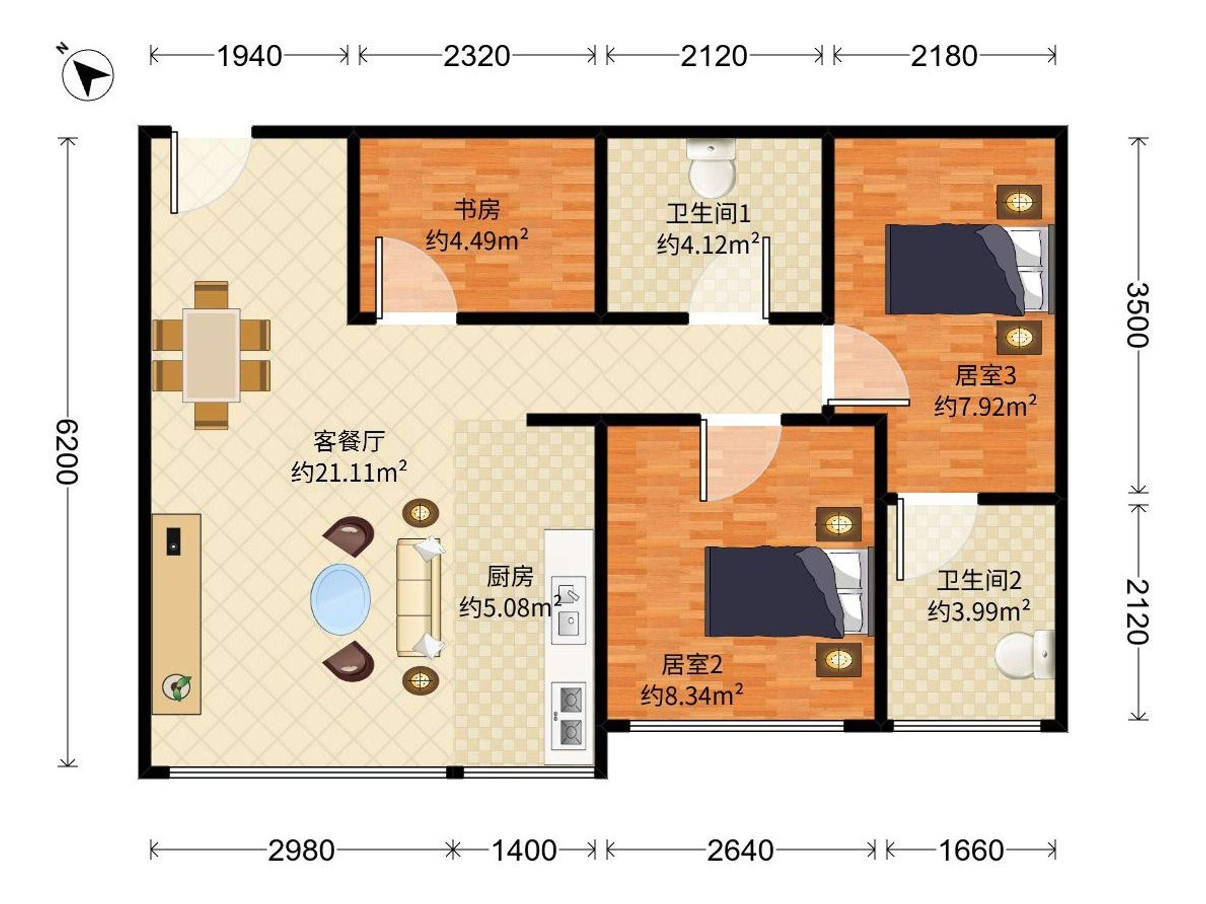 中粮大悦城户型图