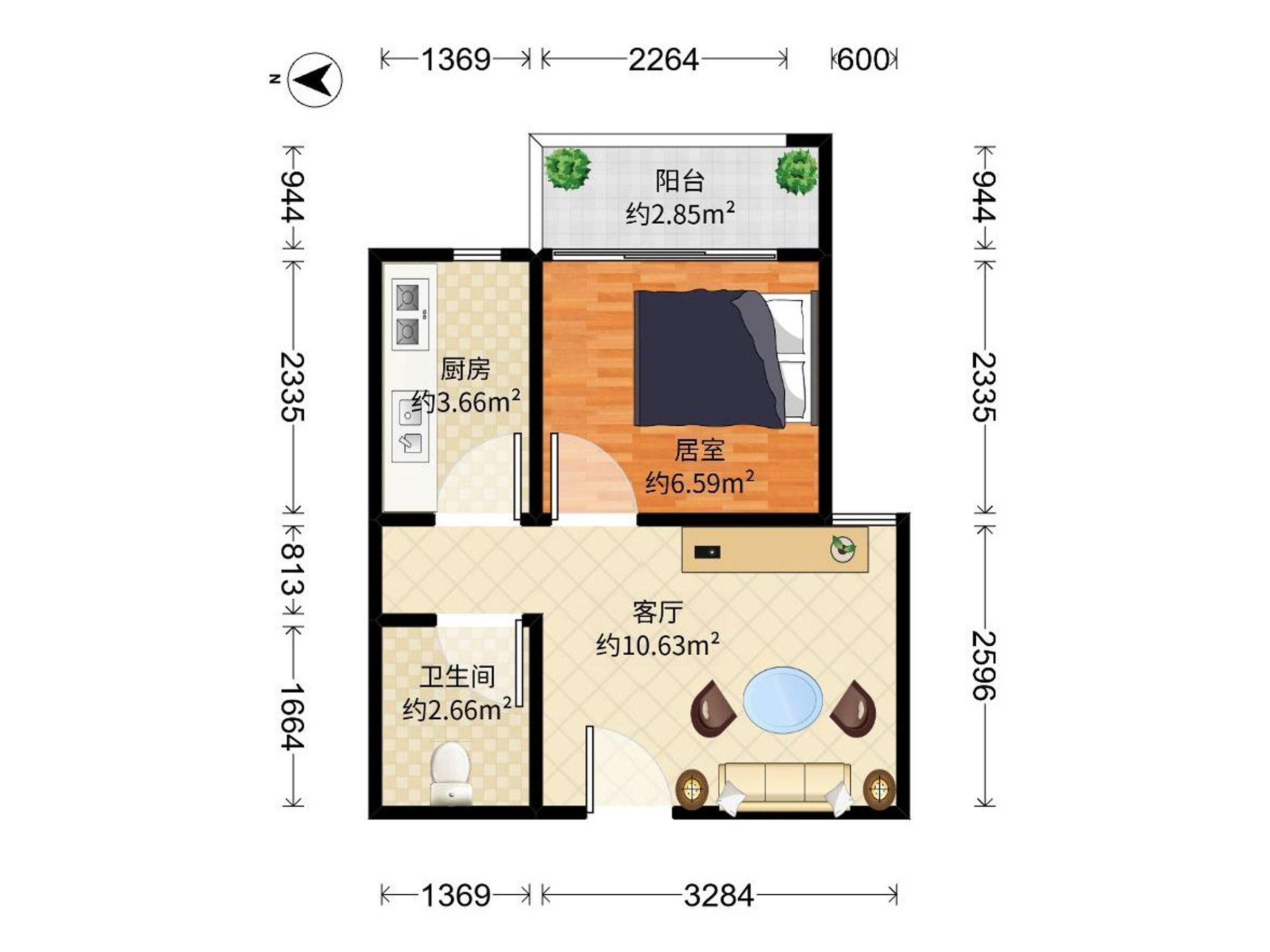 鸿荣源天俊户型图