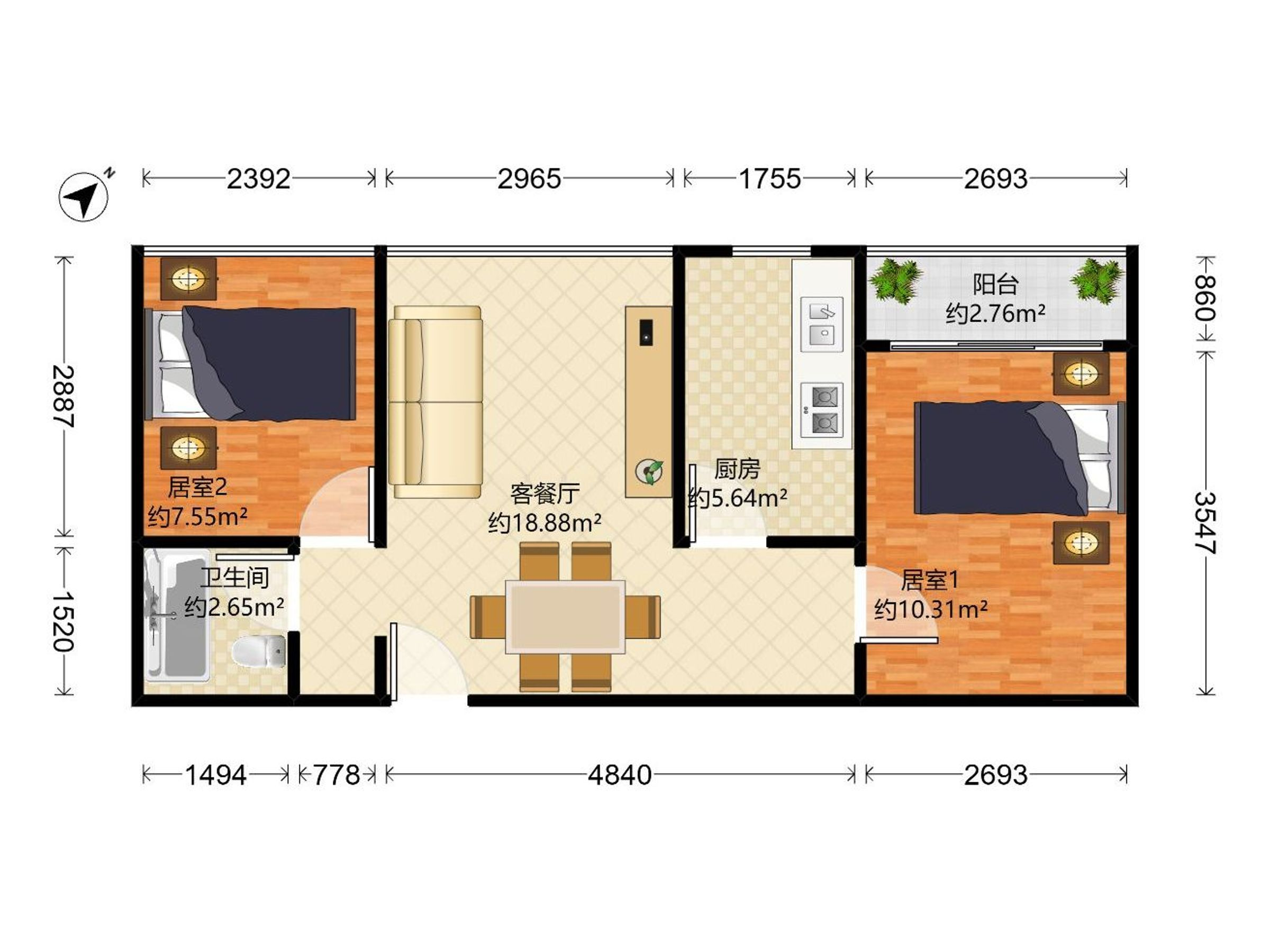 浩海明珠雅居户型图