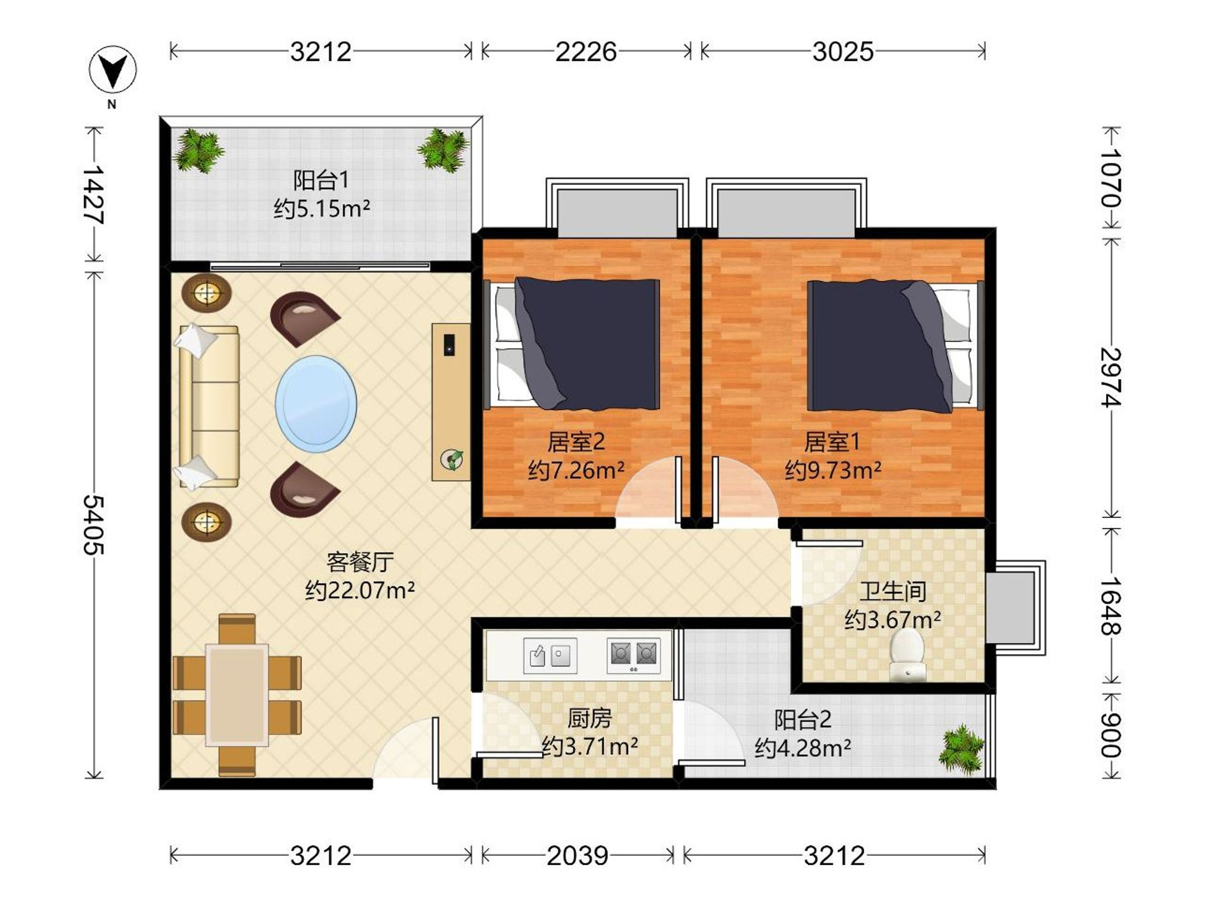 星河华居户型图