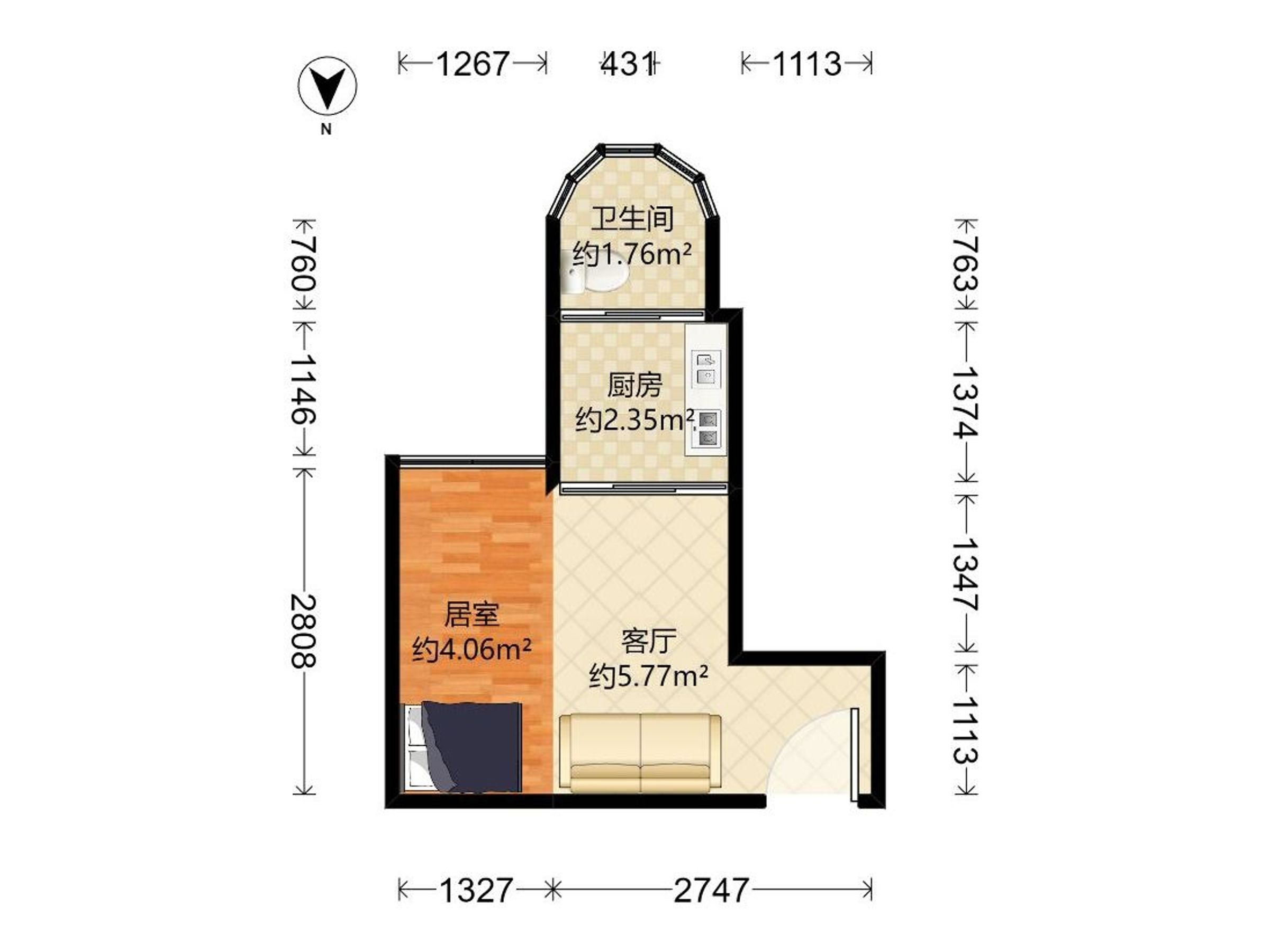 鹏大厦户型图