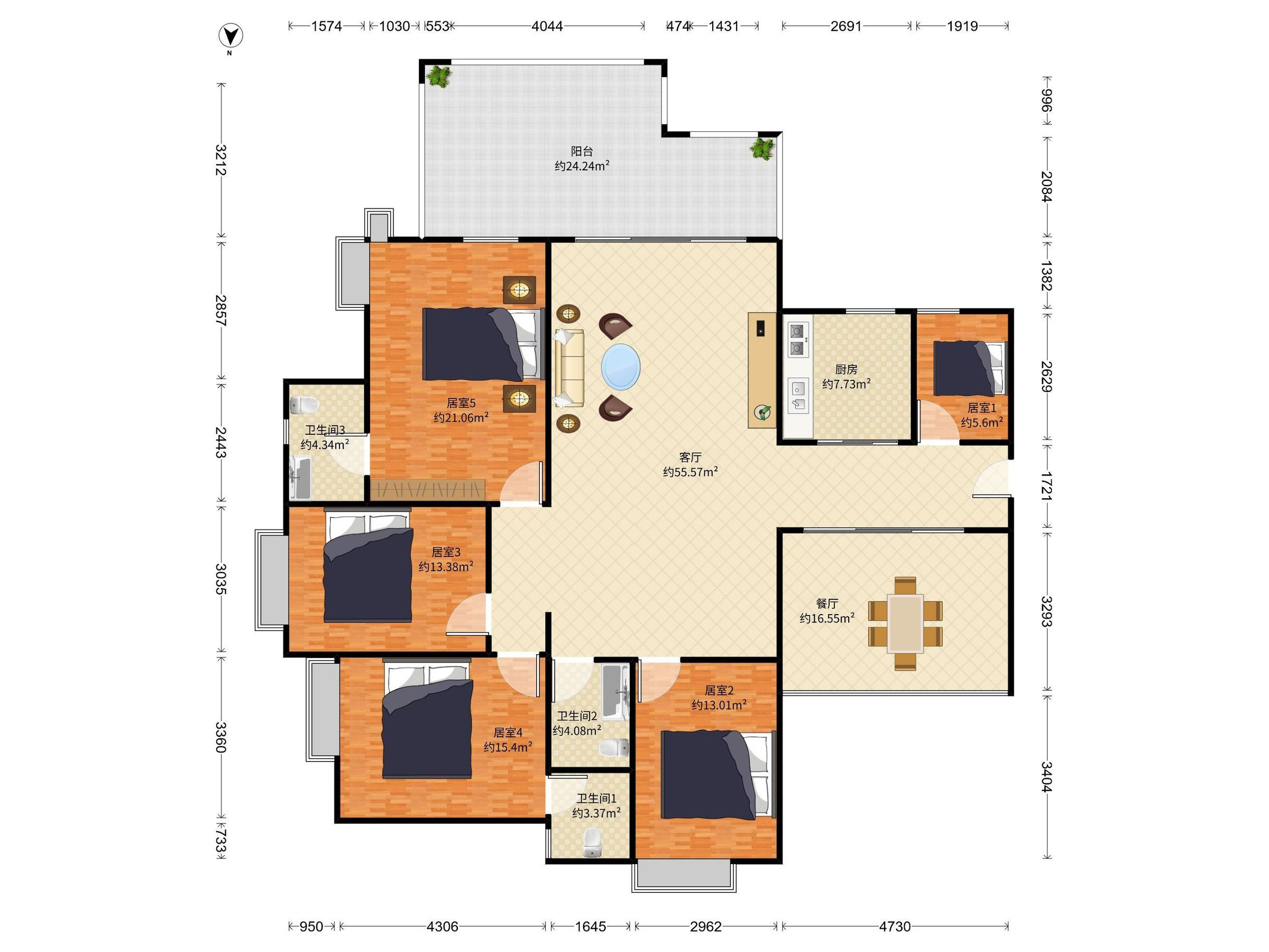 业主诚心出，性价比高的一套