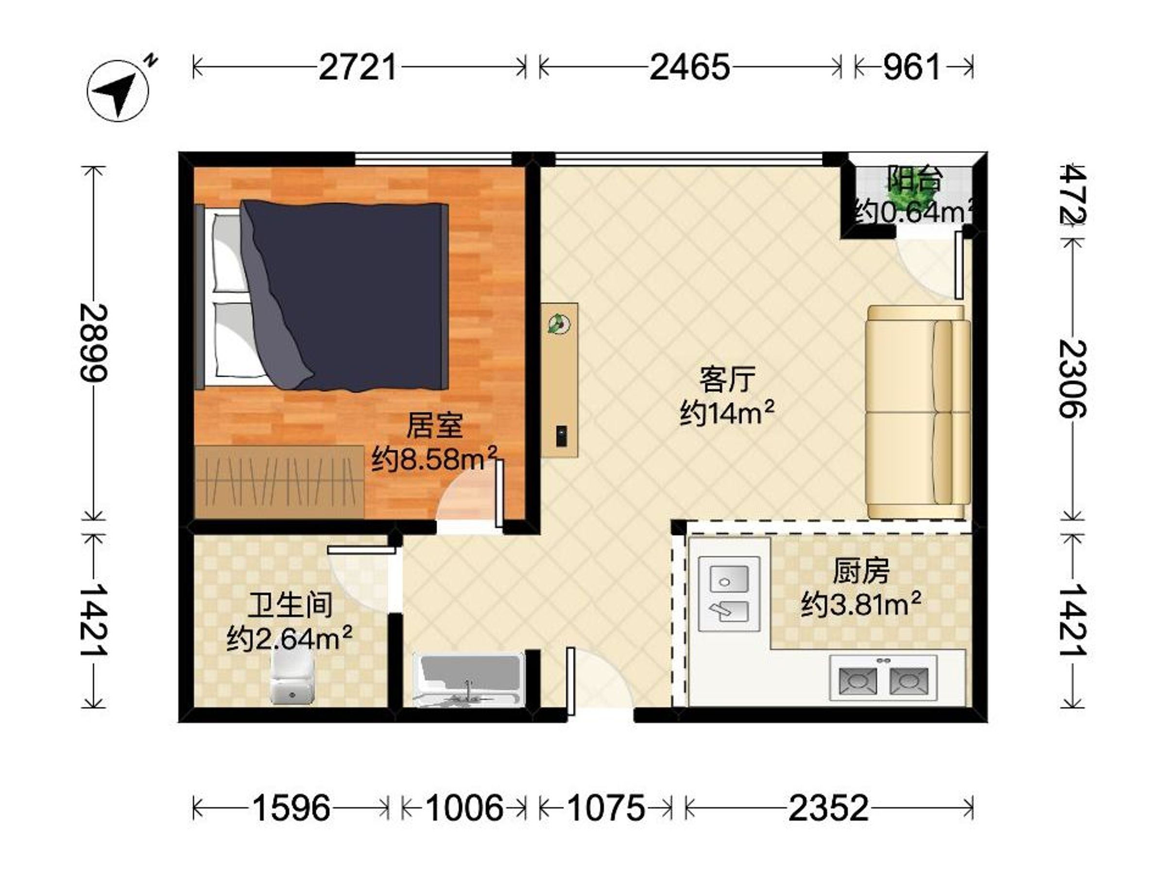 赛格新城市广场户型图