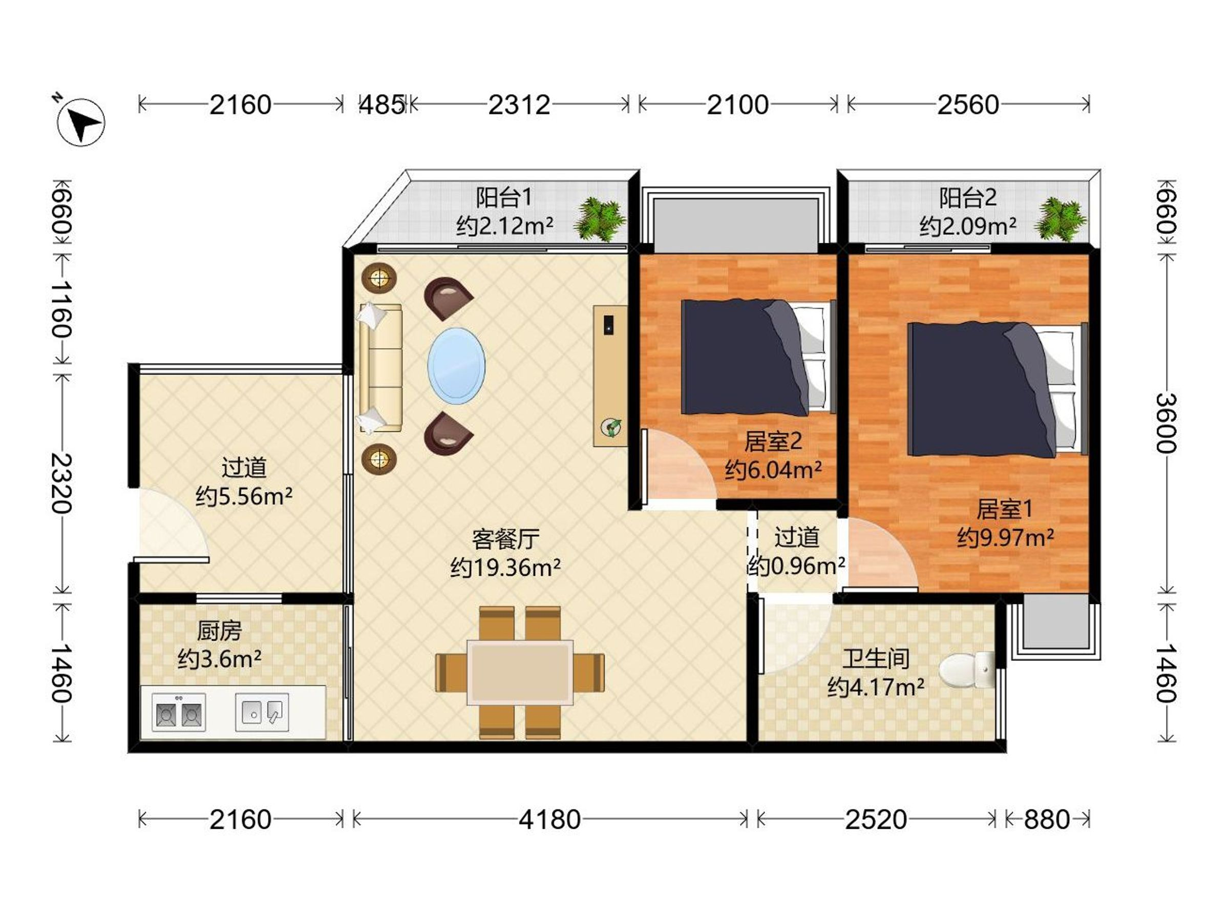 金港华庭户型图