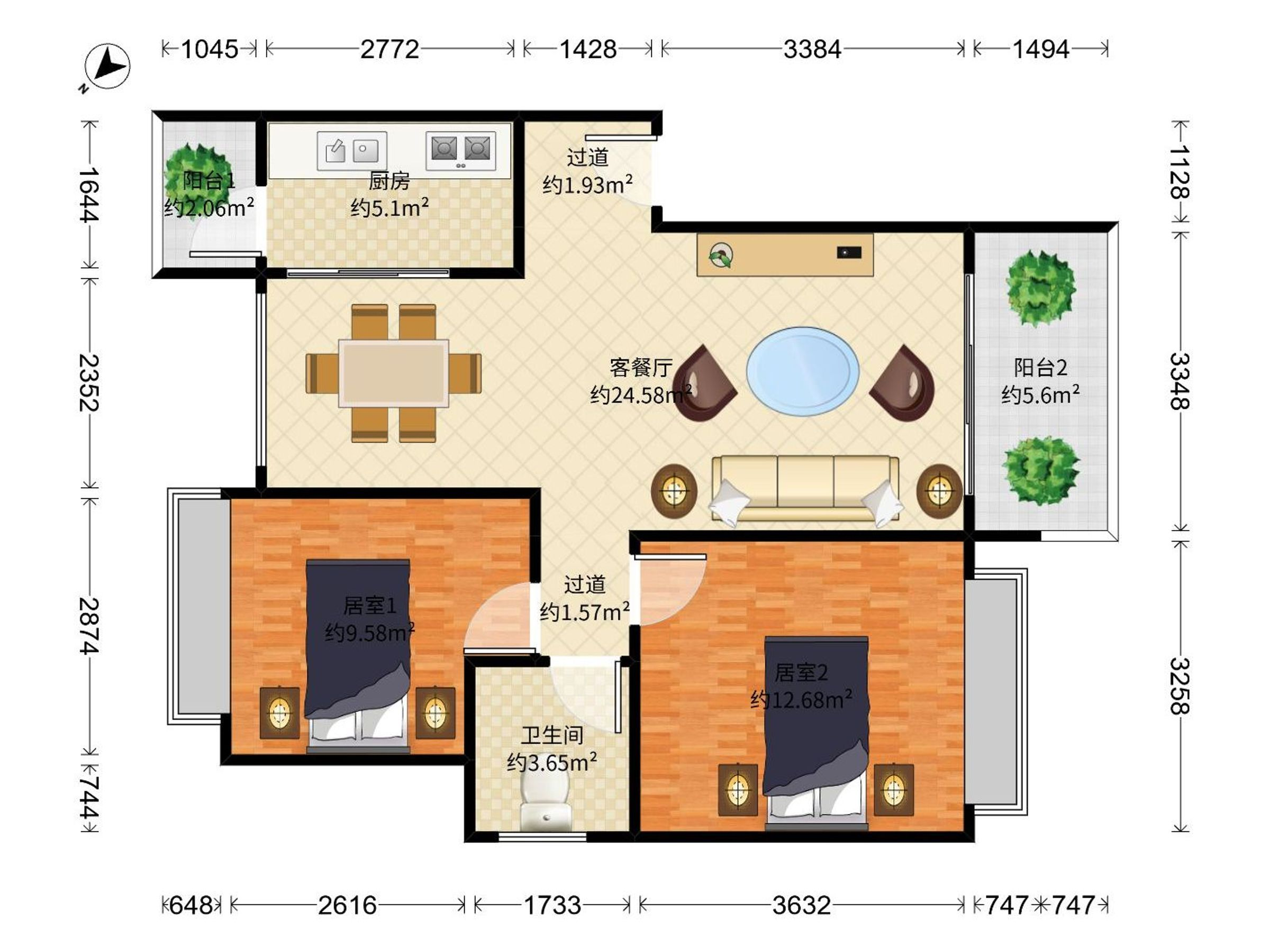 业主诚心出售看房需要预约