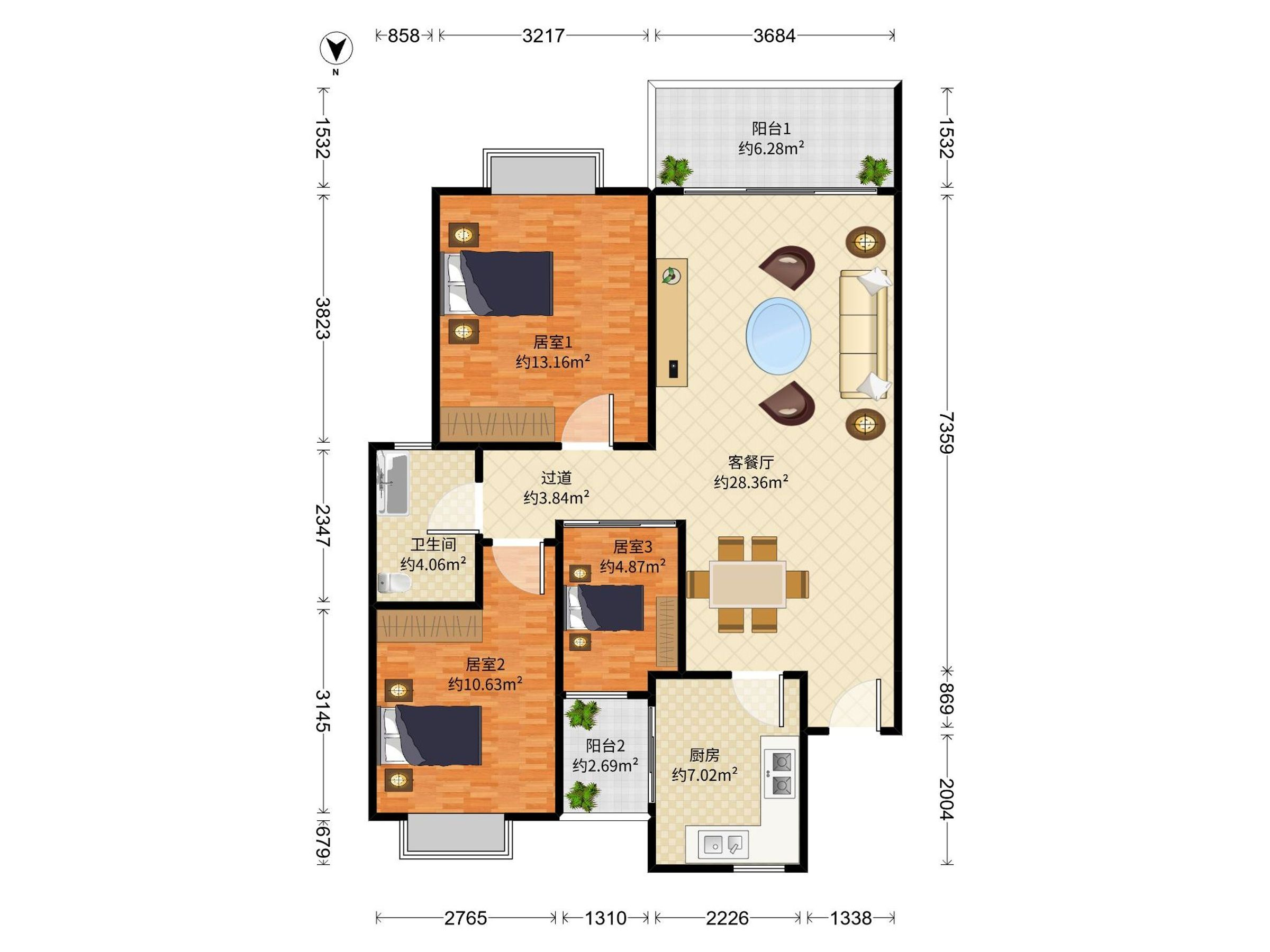 南山后海花园社区，业主诚售！