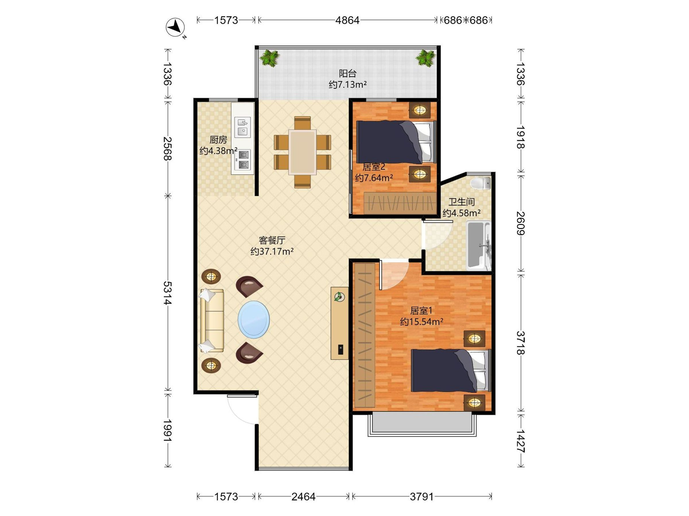 塘朗山脚下高品质小区，天然大氧吧，居住舒适！