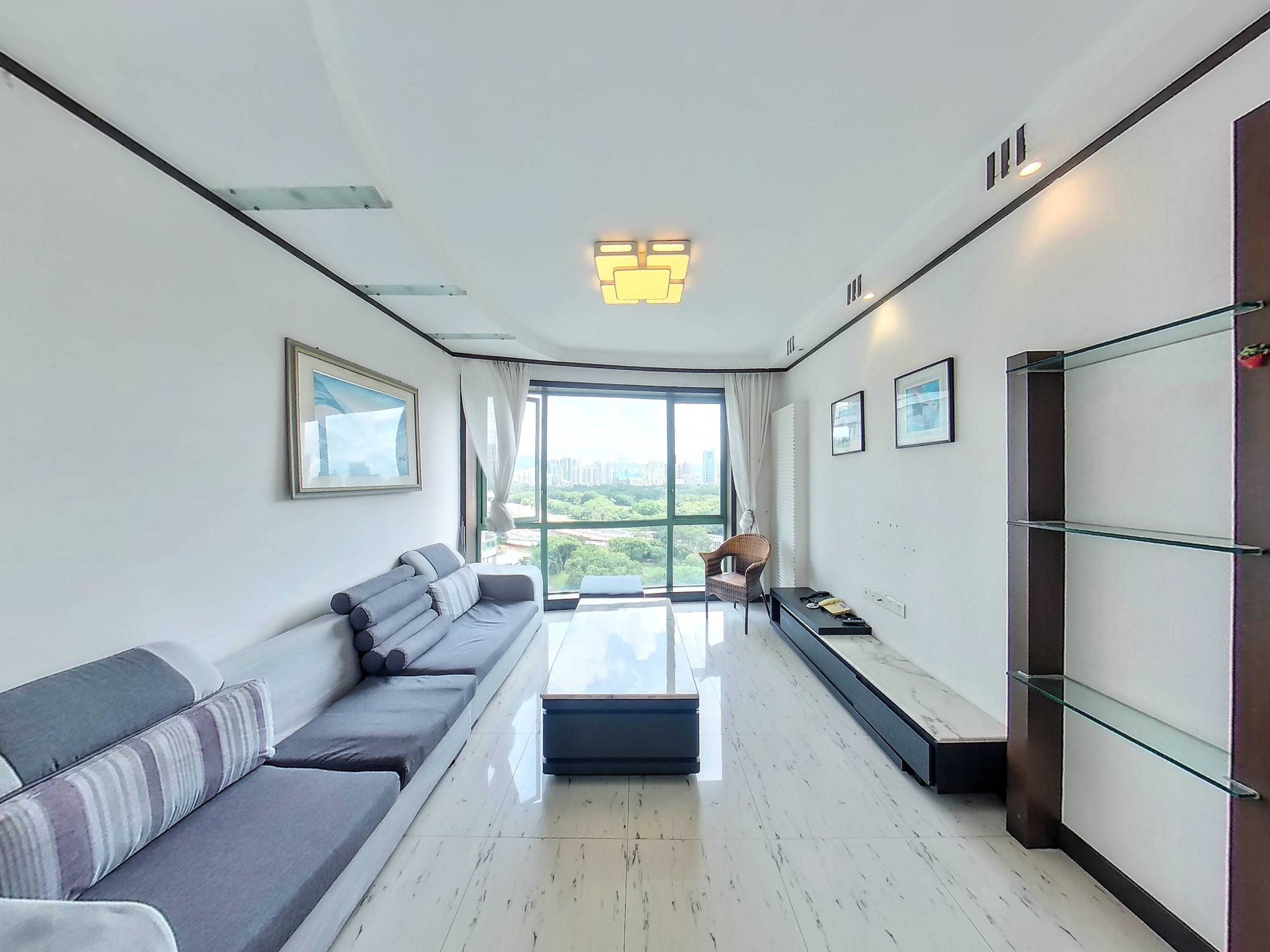 香蜜湖南区，天安高尔夫高层景观房，安静-深圳天安高尔夫海景花园二手房