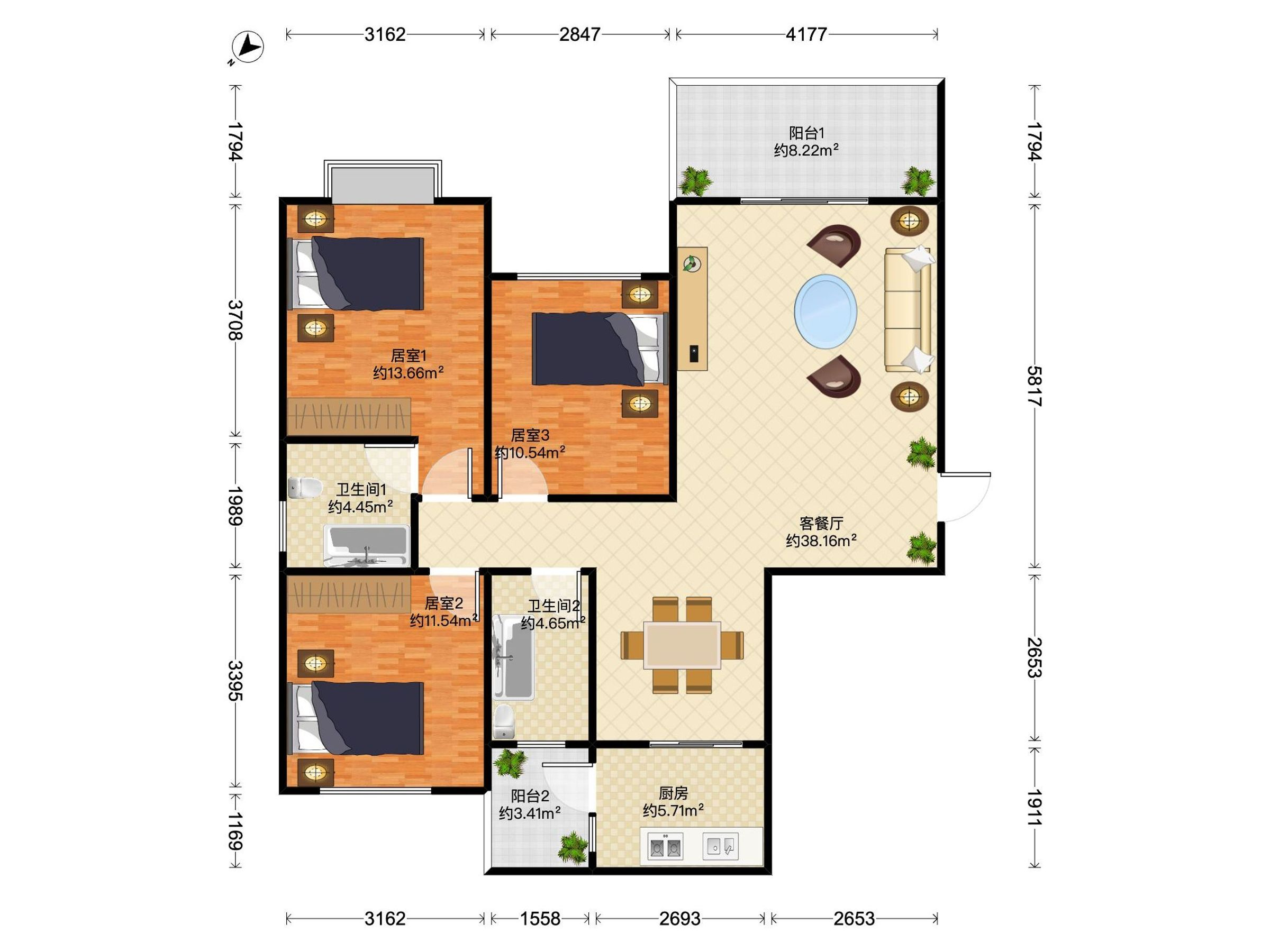 天鹅湾，税费低，户型方正，朝南采光好，附带地面花园，人车分流，业主诚心出售，预约后可实地看房。