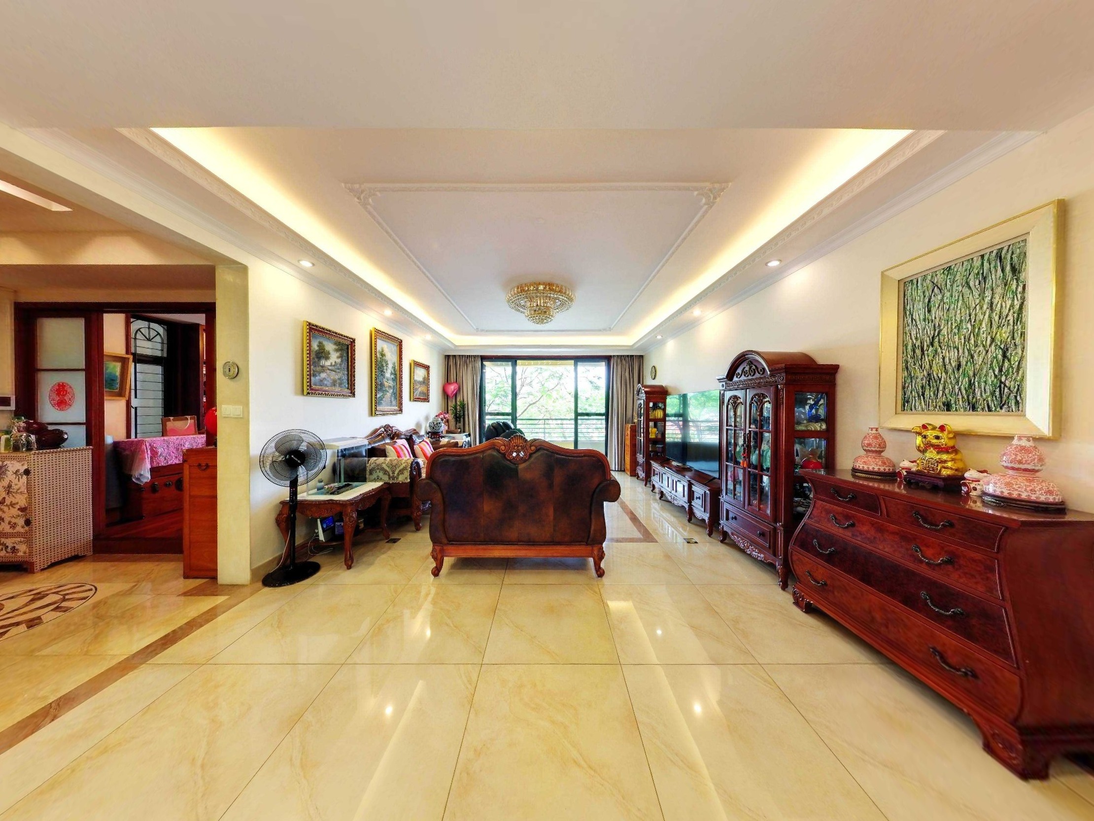 波托菲诺纯水岸一期朝南板楼通透户型精装五房-深圳波托菲诺纯水岸一期二手房