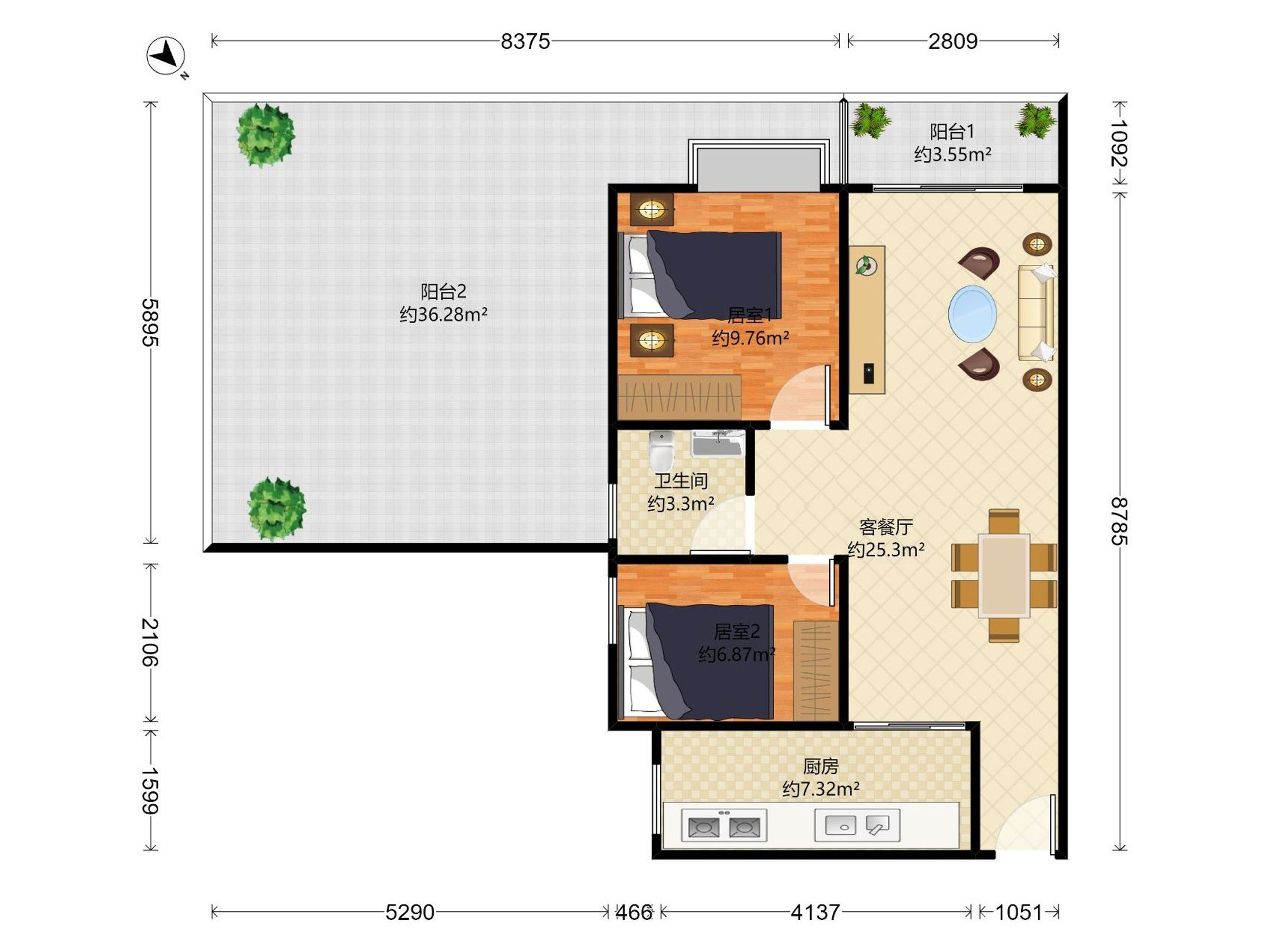 地铁口500米物业
