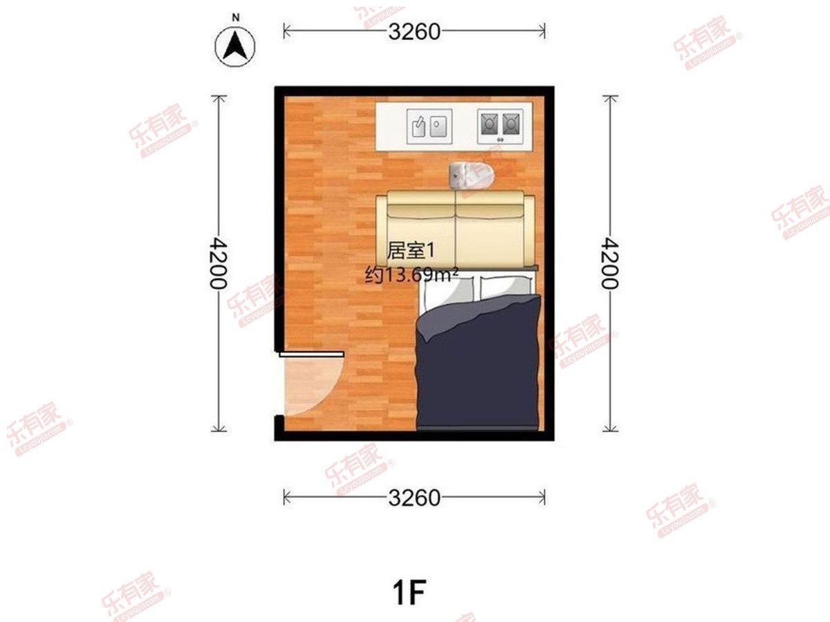 趣客公寓户型图