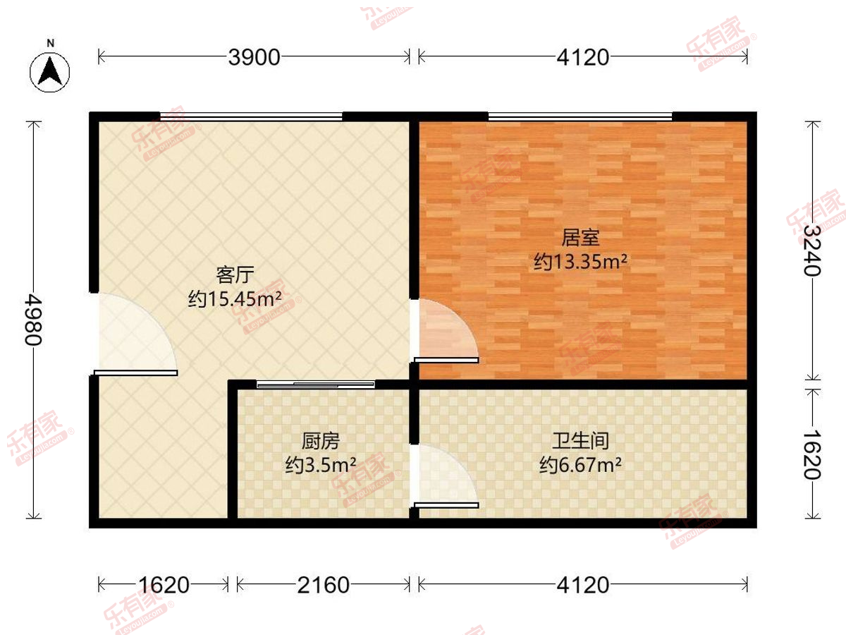 富荣花园户型图