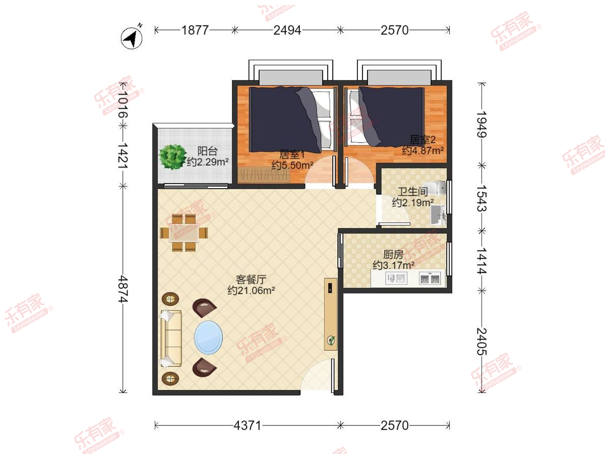 罗湖金岸户型图
