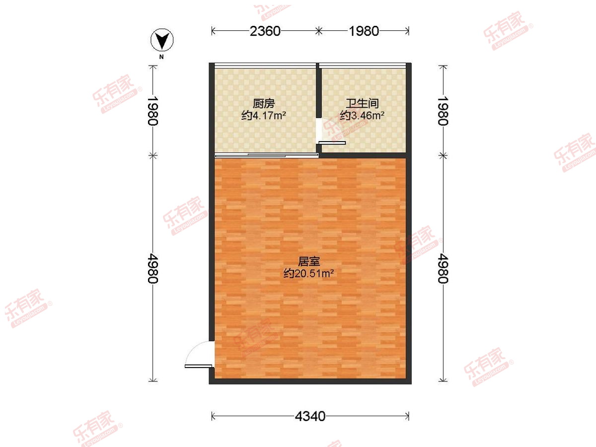 文轩公寓户型图