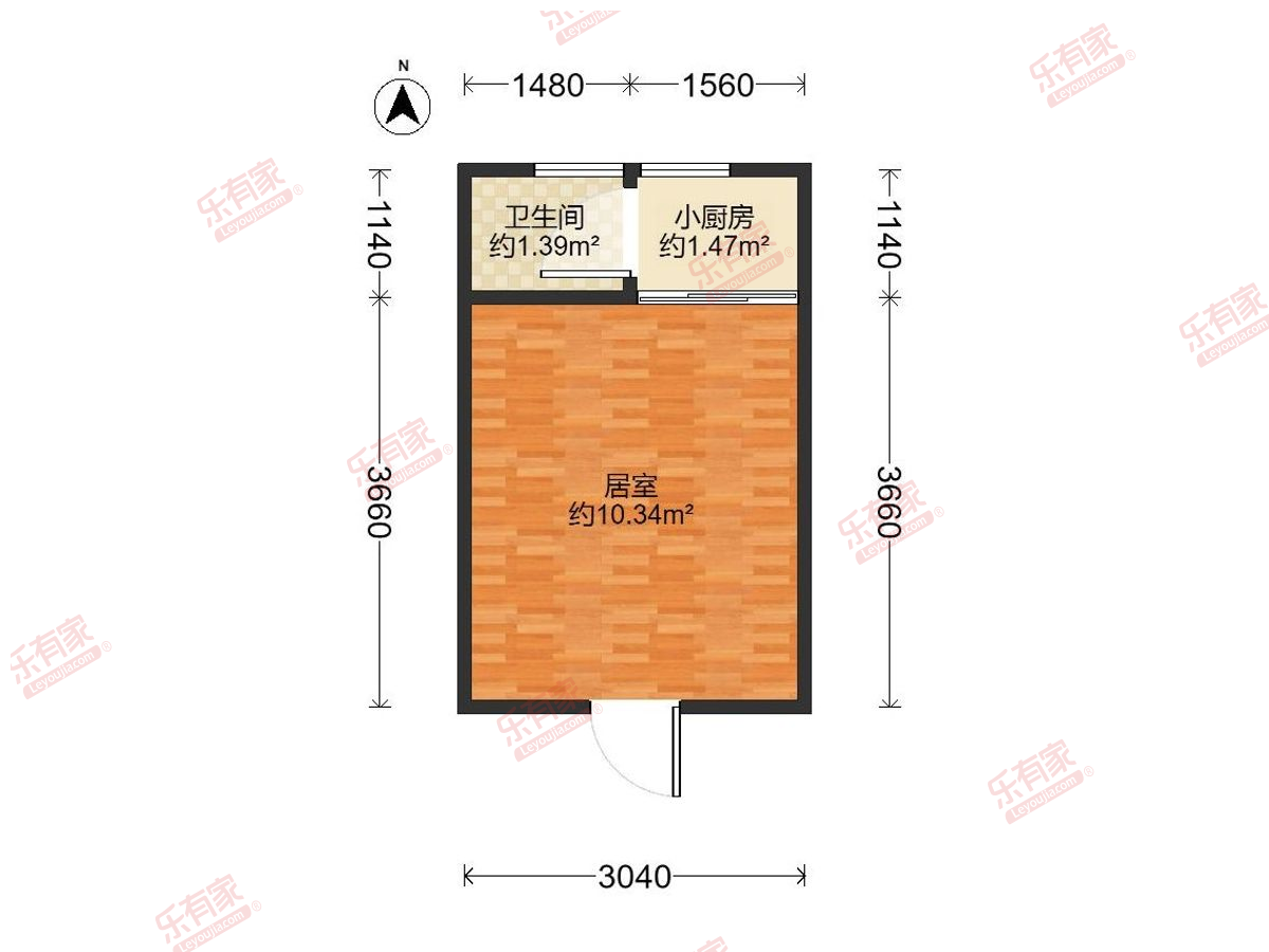 荔苑小区户型图