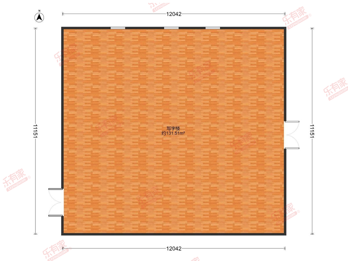 中冠珠宝创新大厦 1房0厅0卫0厨0阳175.78m² 北