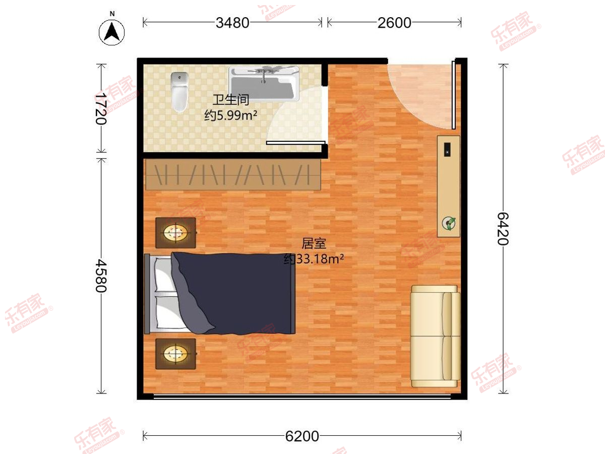 佳华领域广场（二期）户型图