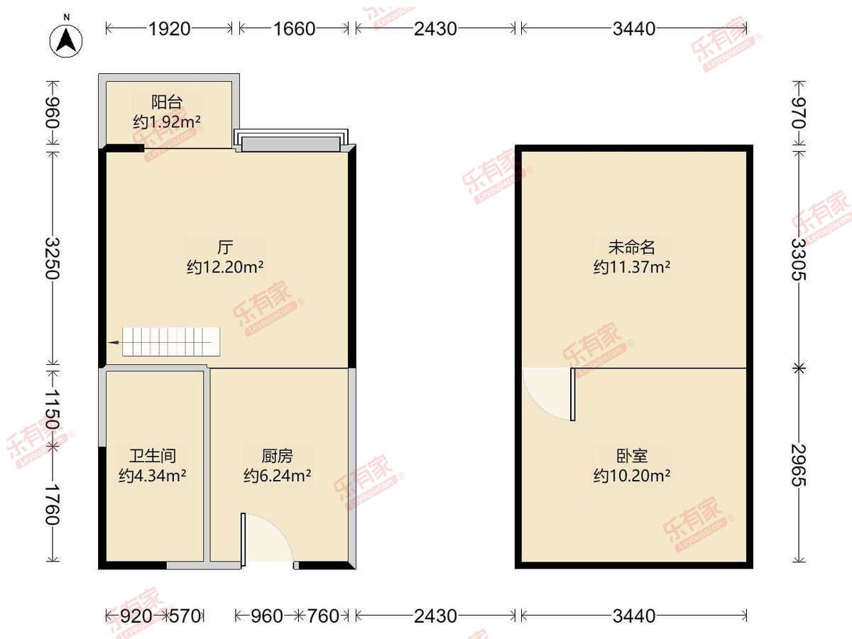 28平loft