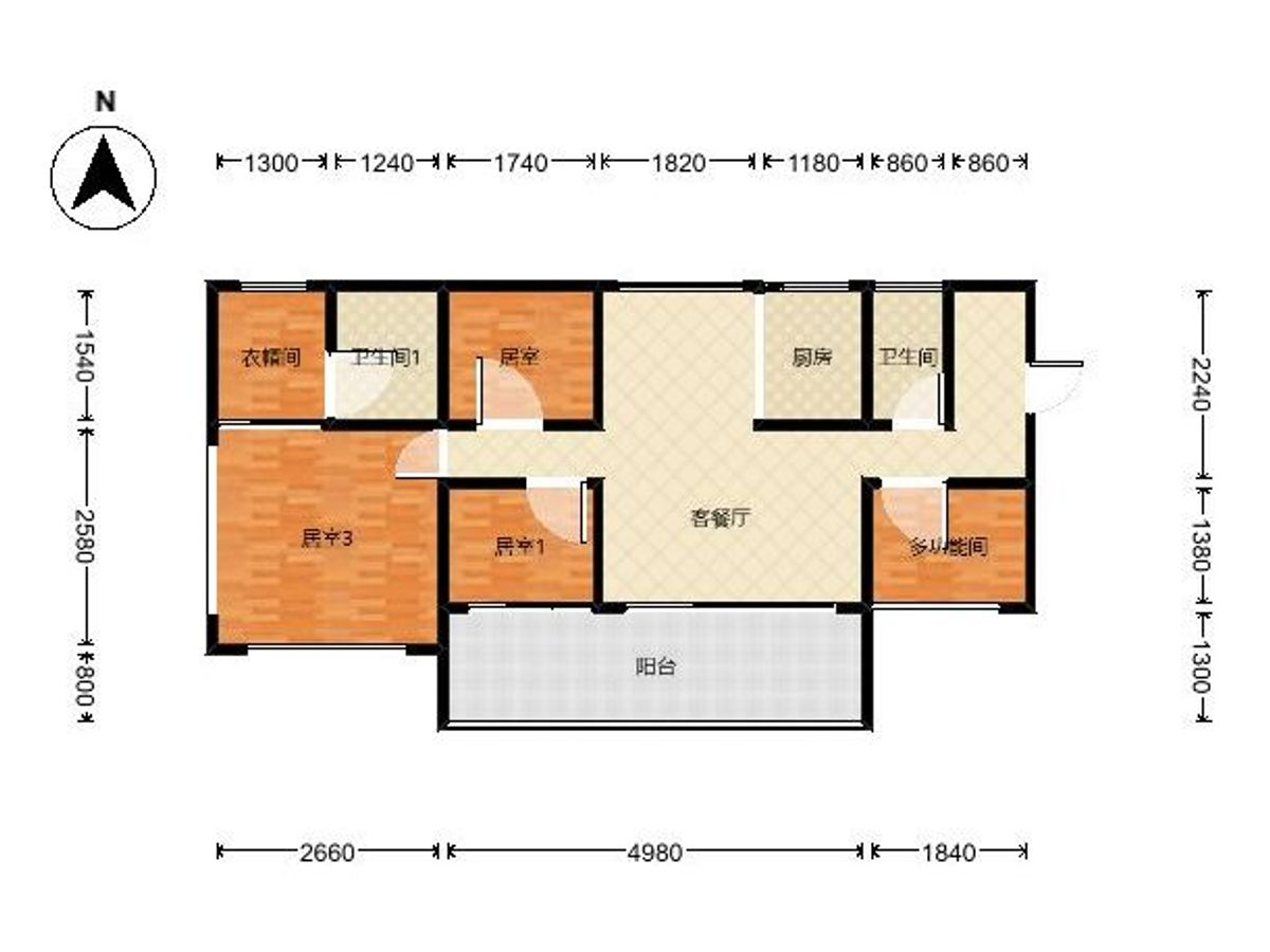 隽璞园132户型