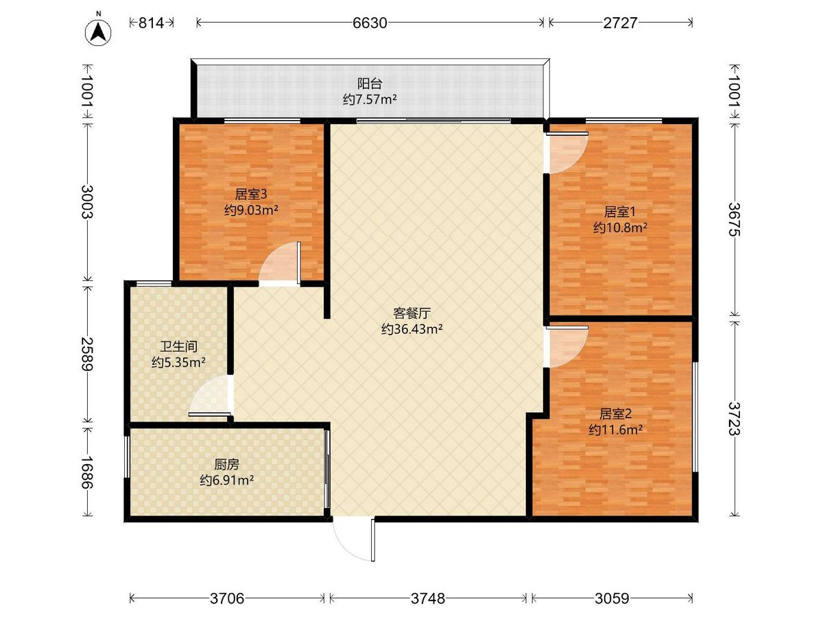 华茂大厦户型图