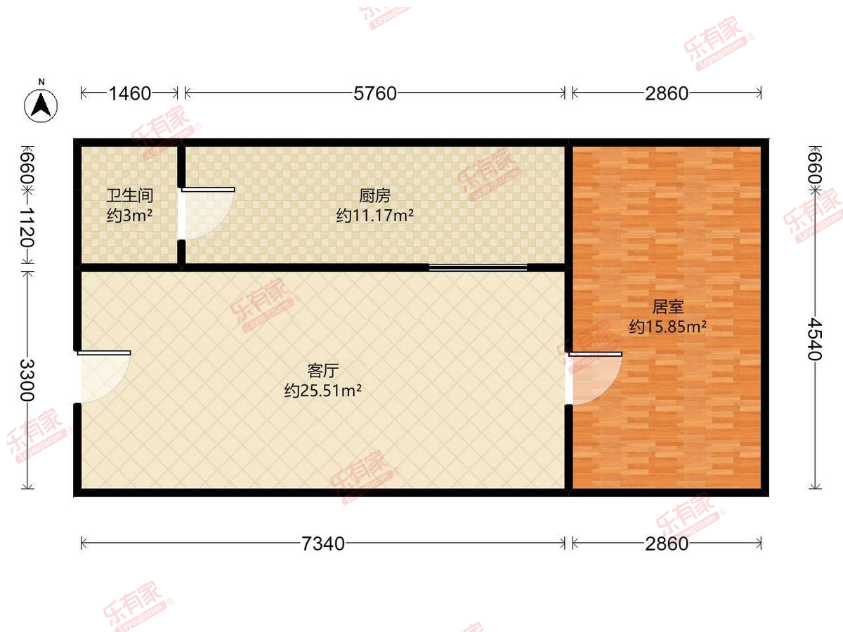 江华里户型图