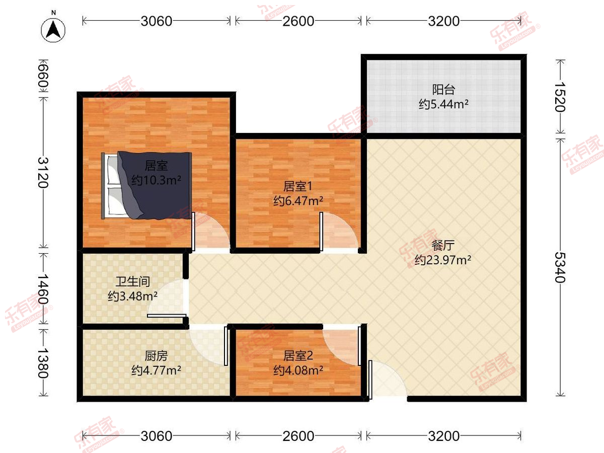 香榭名苑户型图