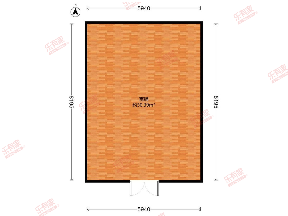 福源花园 1房0厅0卫0厨0阳68.98m² 南