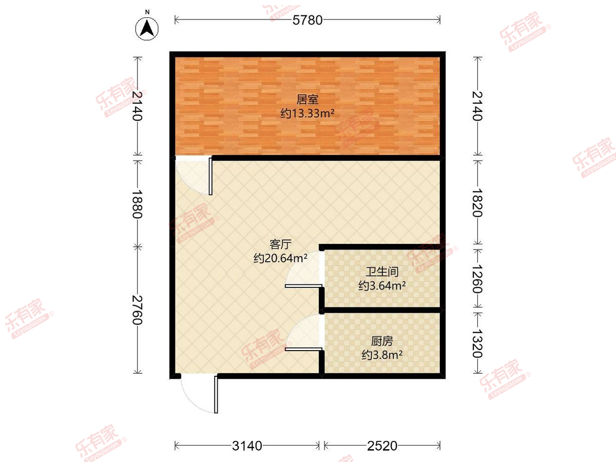 金排润居公寓户型图